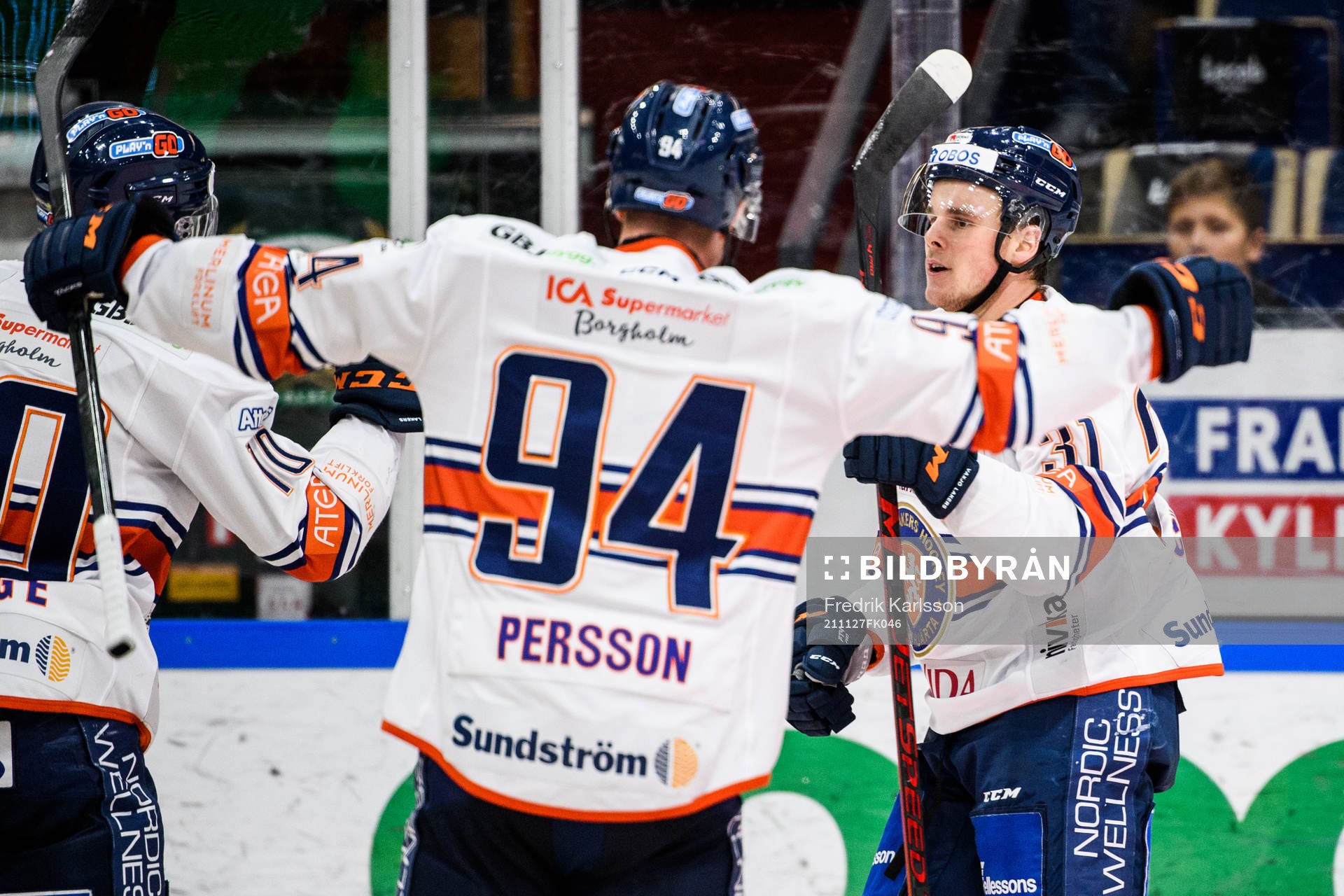 Växjös Olle Lycksell jublar