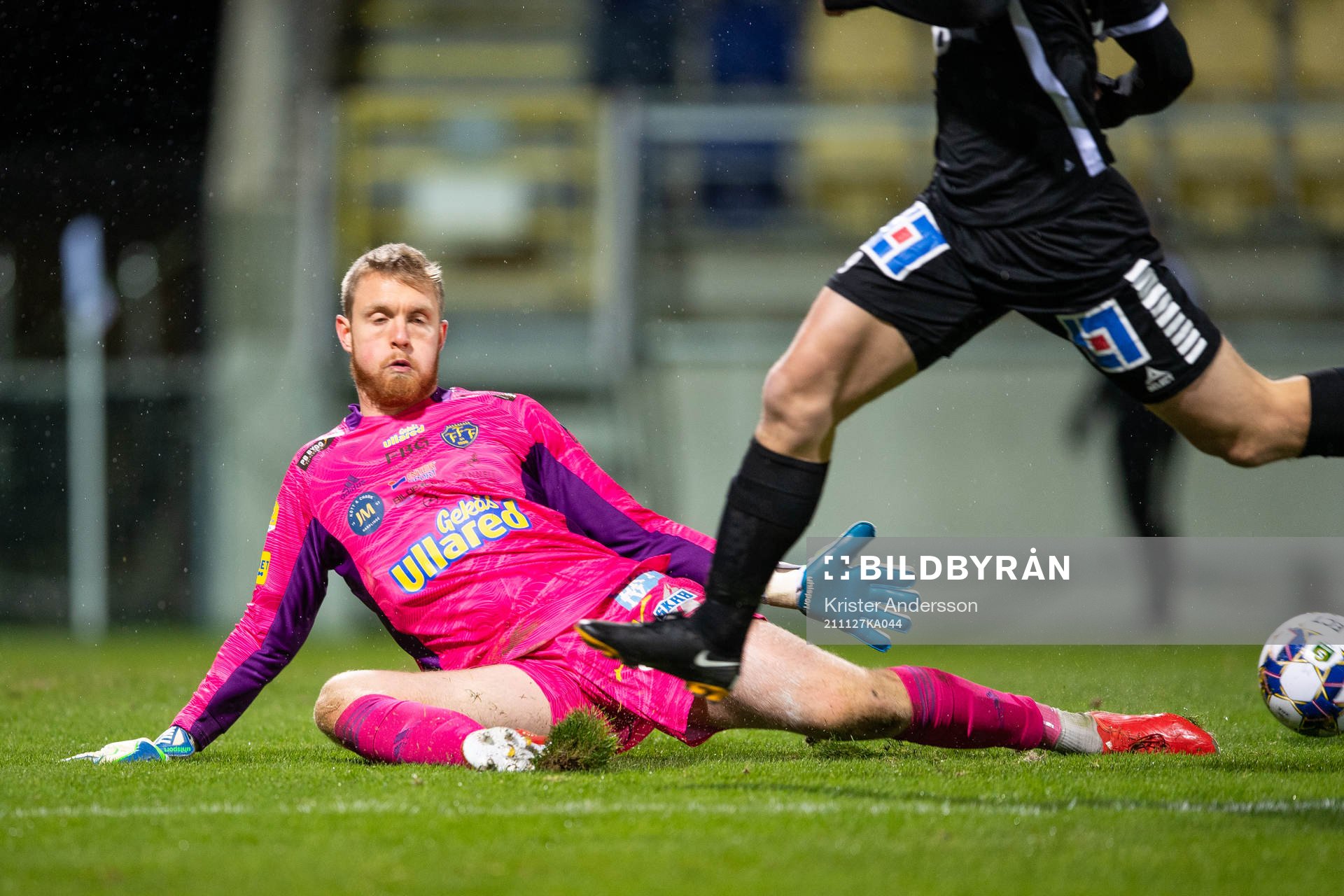 Falkenbergs målvakt Tim Erlandsson