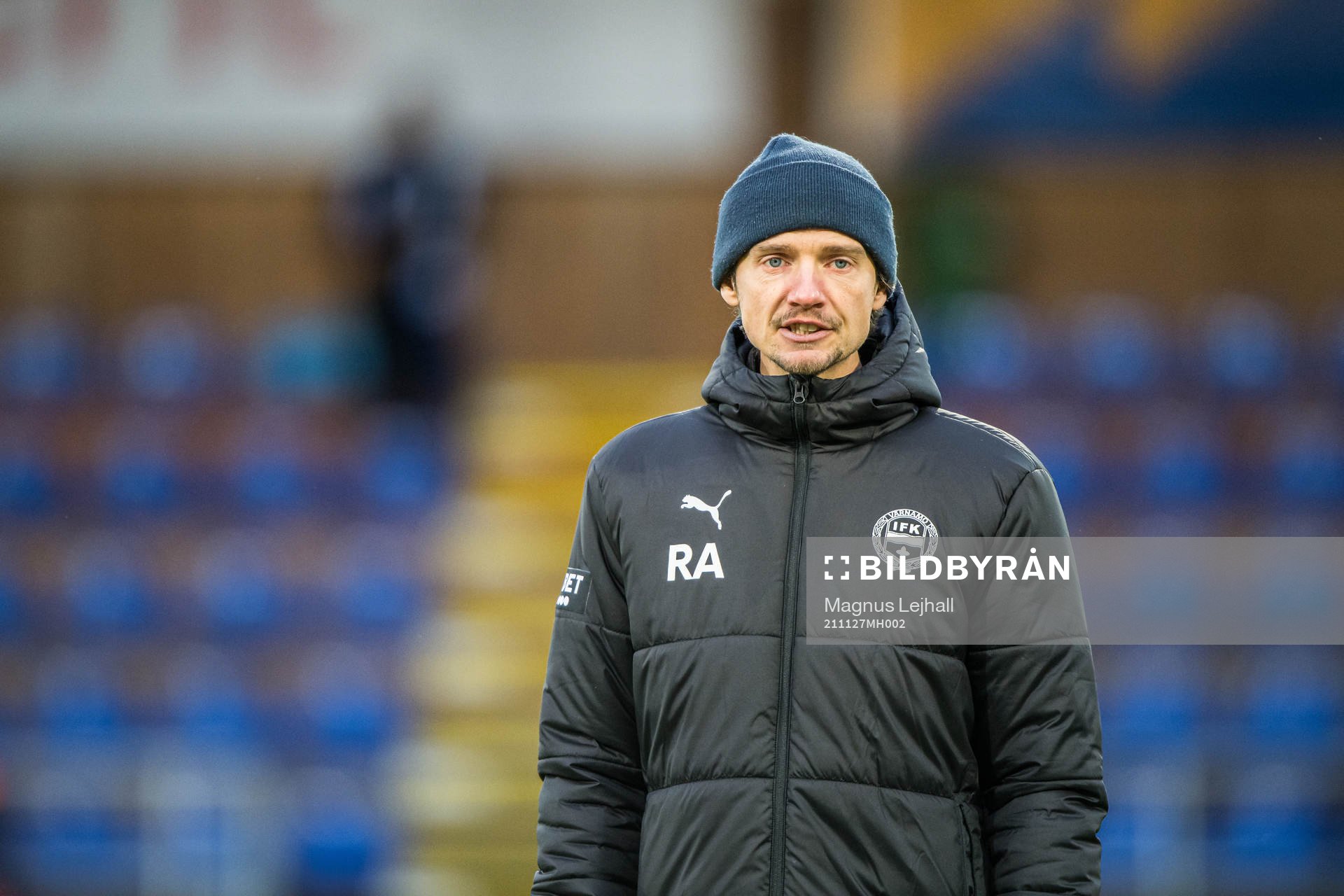 Värnamos tränare Robin Asterhed