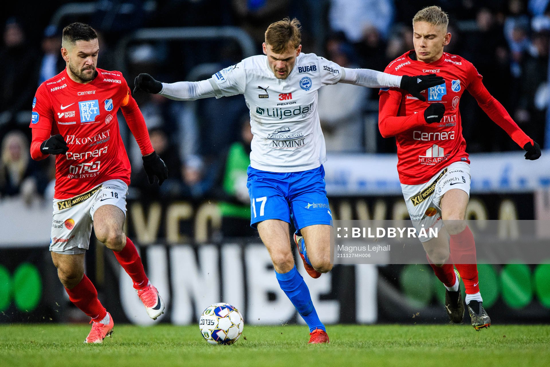 Norrbys Ivo Dominik Pekalski och Johan Brannefalk mot