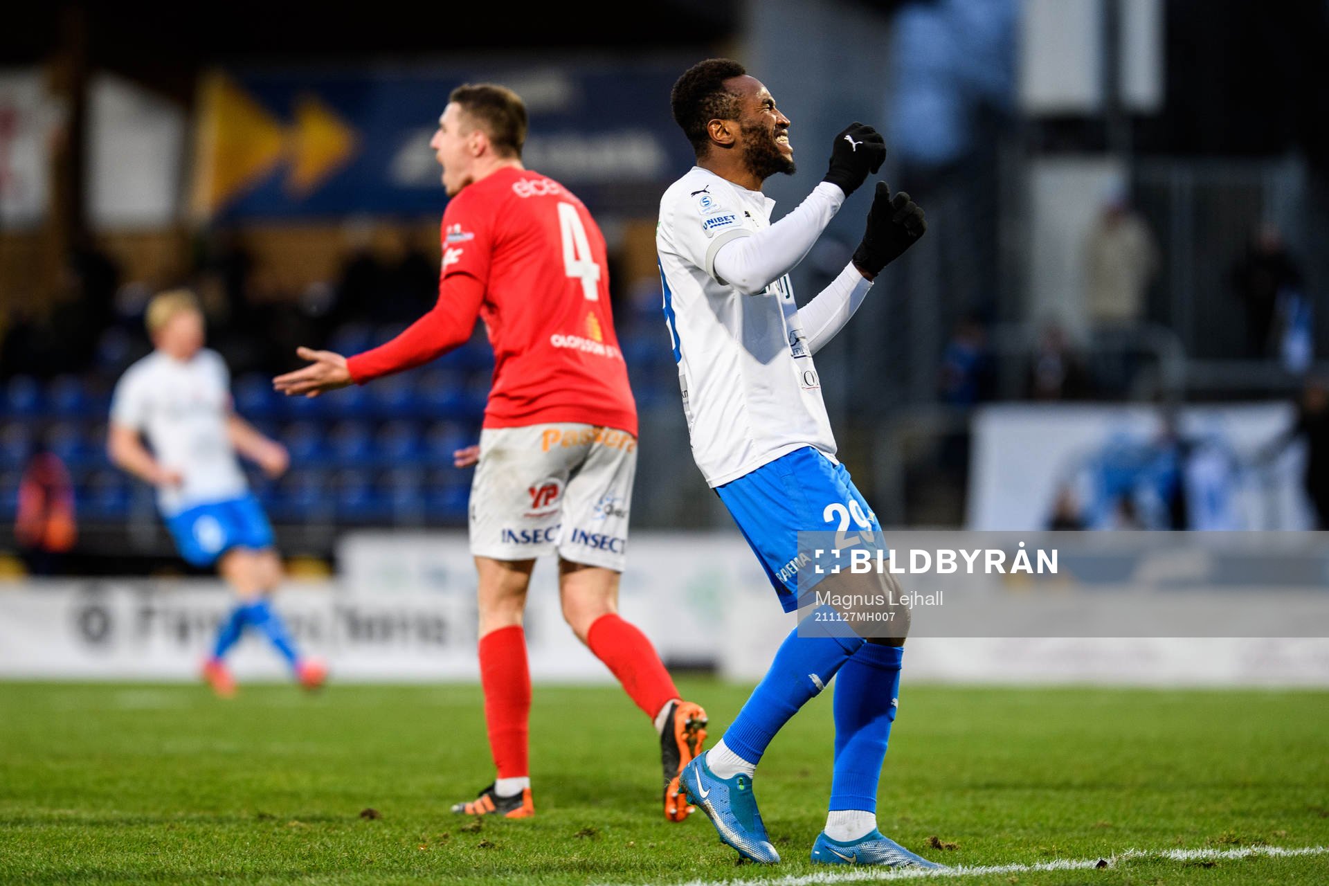 Värnamos Christian Moses reagerar