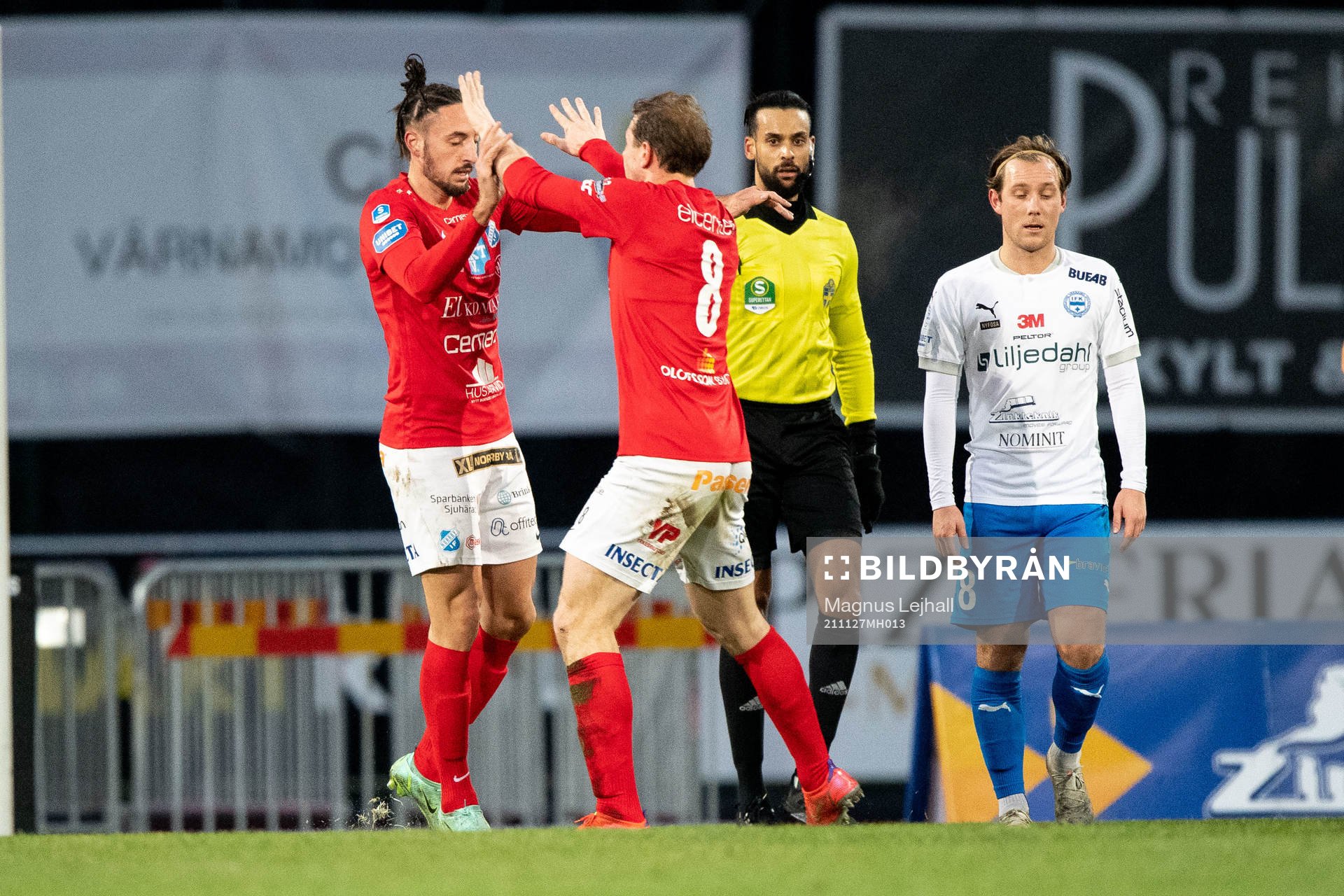 Norrbys Dijan Vukojevic jublar