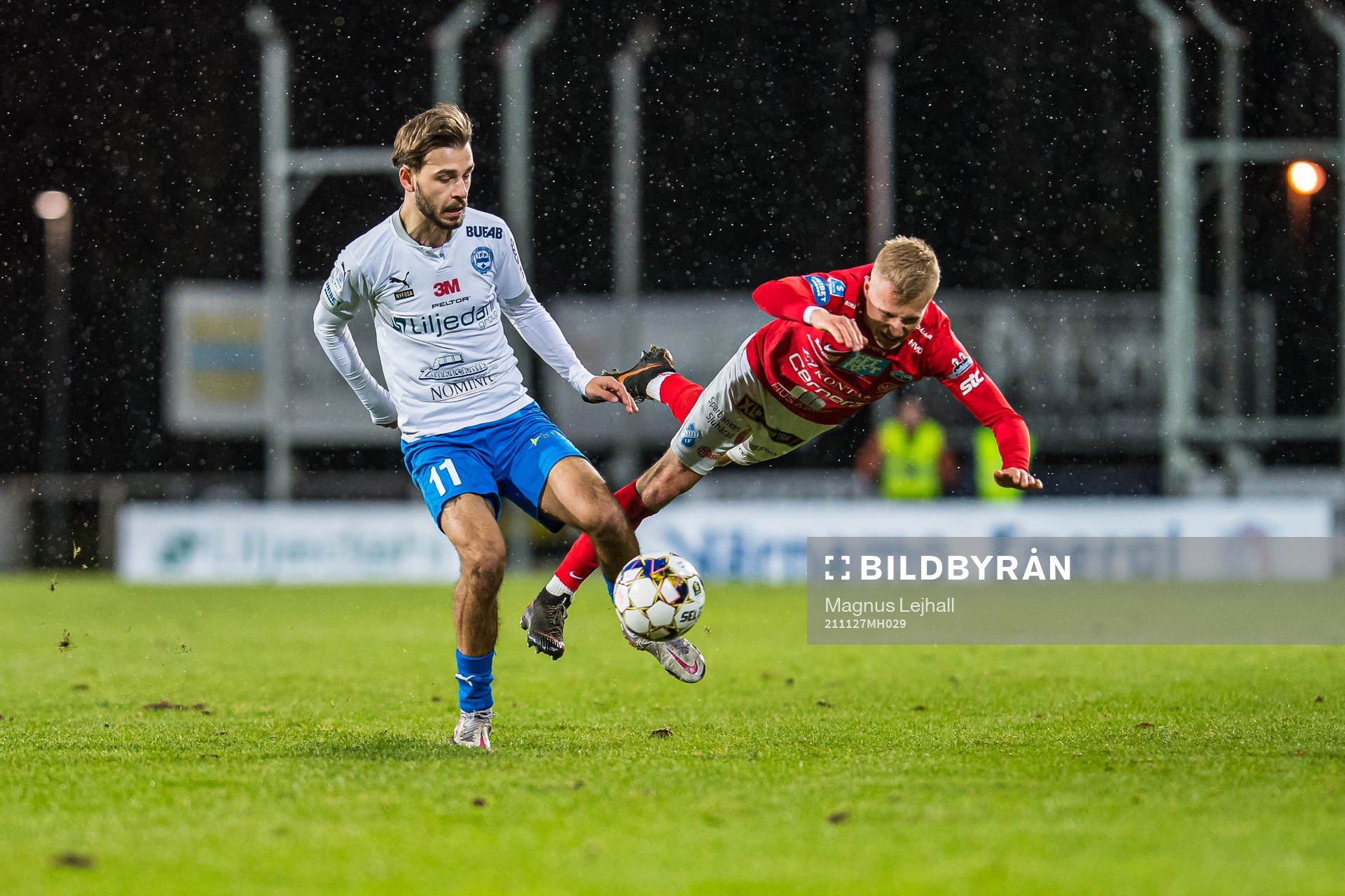 Värnamos Edvin Becirovic och Norrbys Viktor Bergh