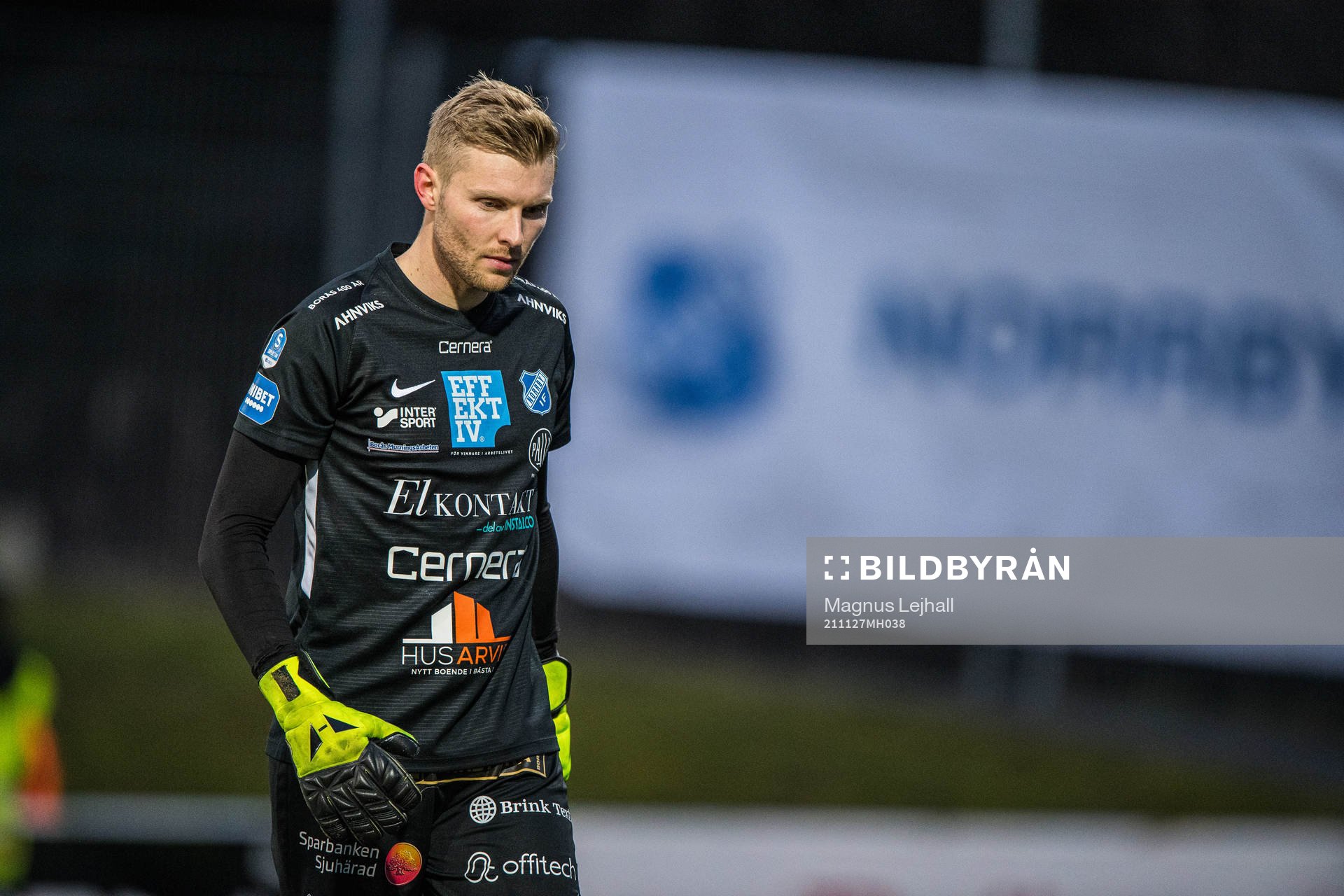 Norrbys målvakt Anton Cajtoft