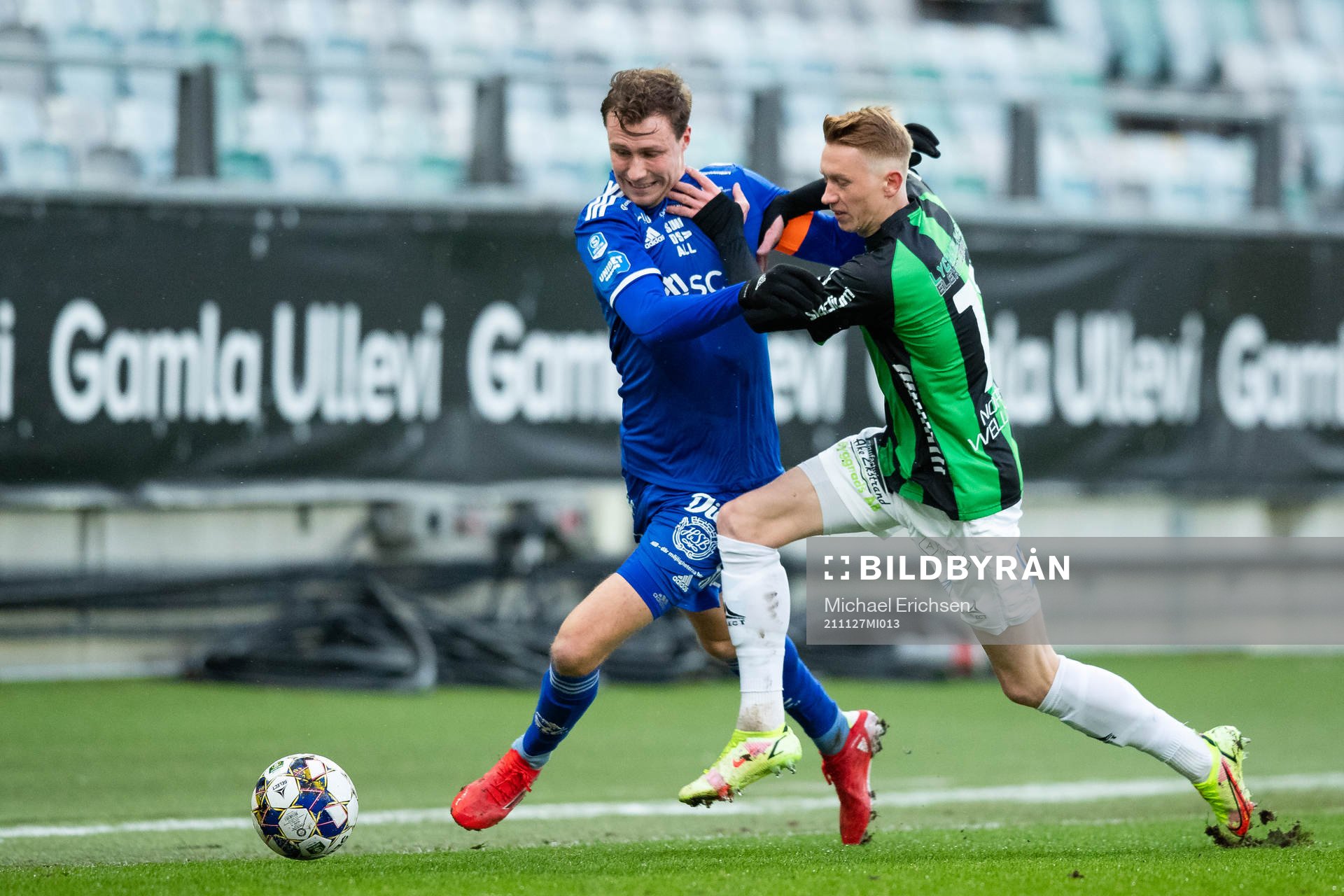 Sundsvalls Niklas Dalhström och GAIS Julius Lindberg