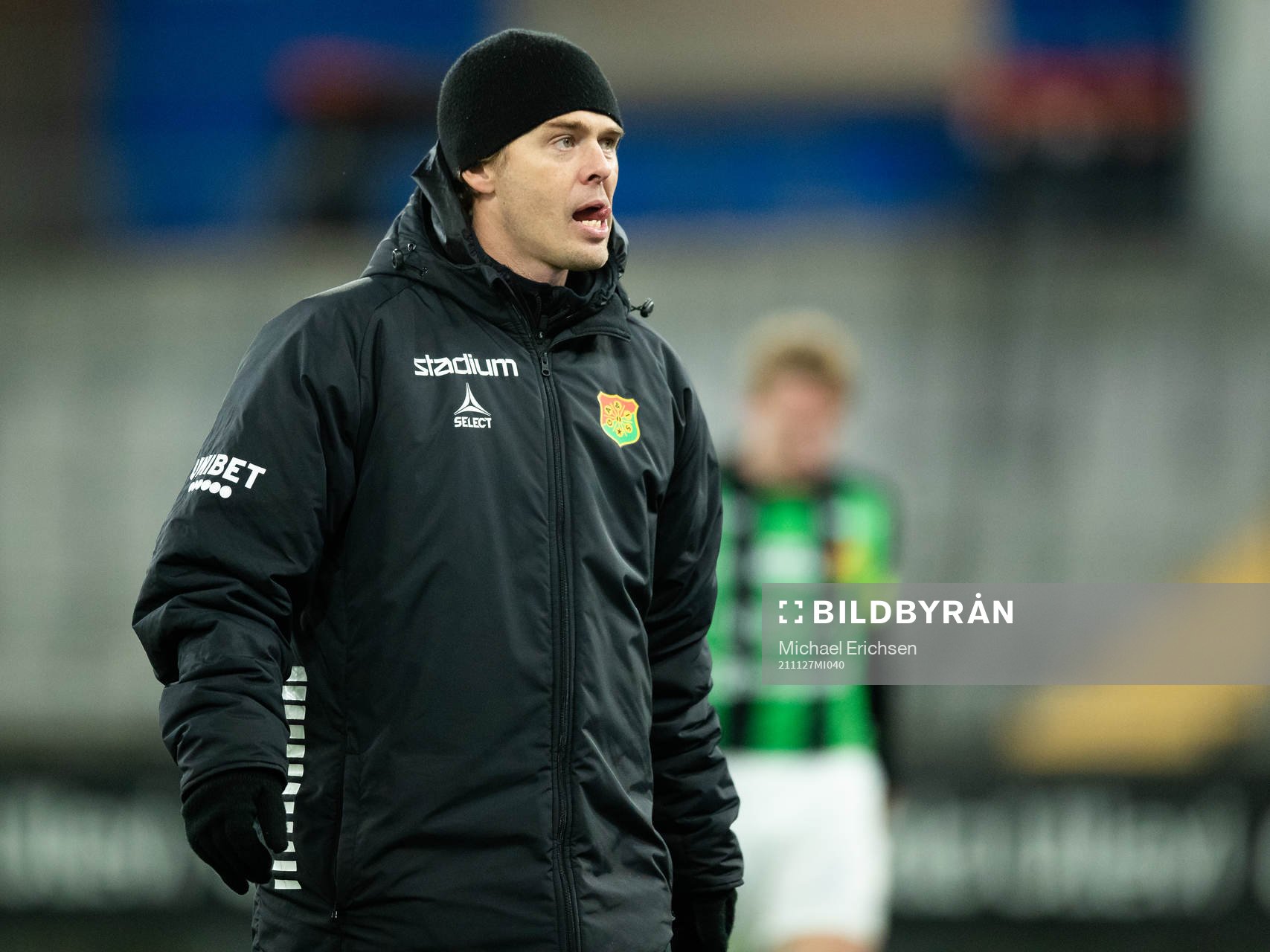GAIS tränare Fredrik Holmberg