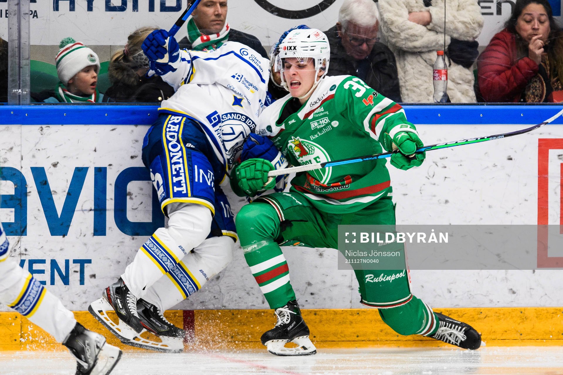Leksands Oskar Lang och Rögles Oskar Hassel
