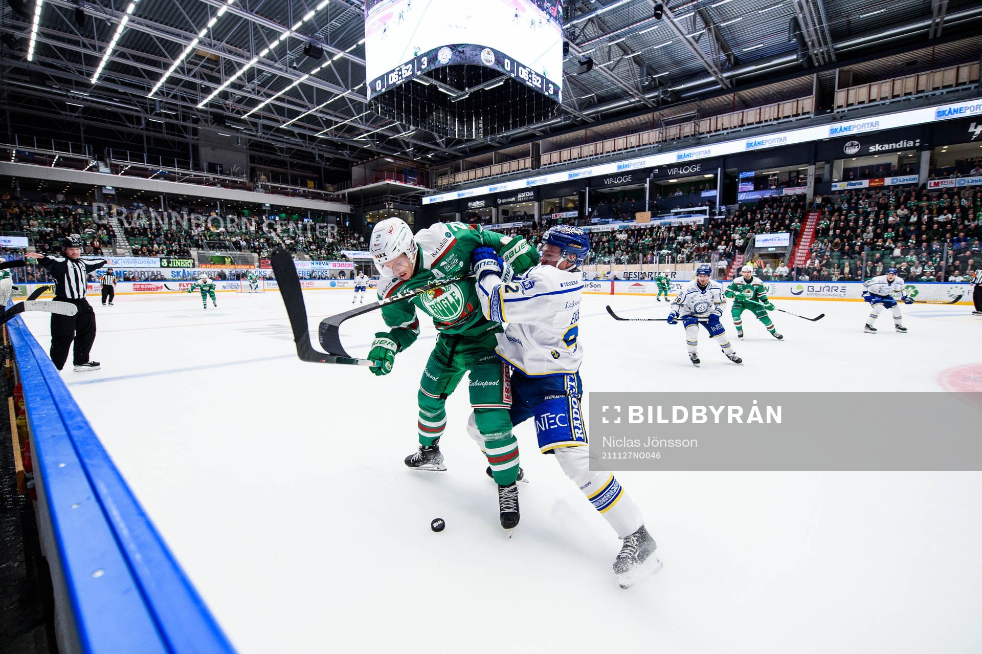 Rögles Anton Bengtsson och Leksands Tobias Ekberg