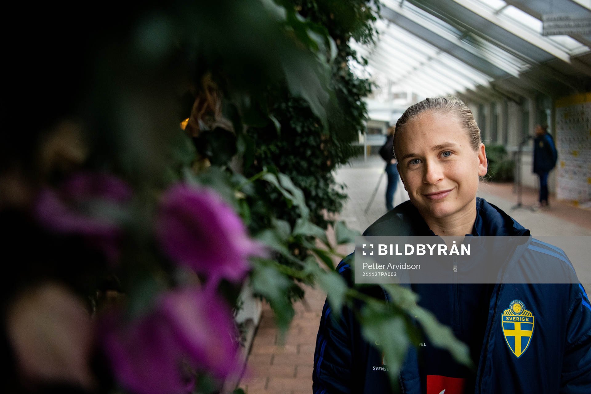 Filippa Curmark of the Swedish women's national football