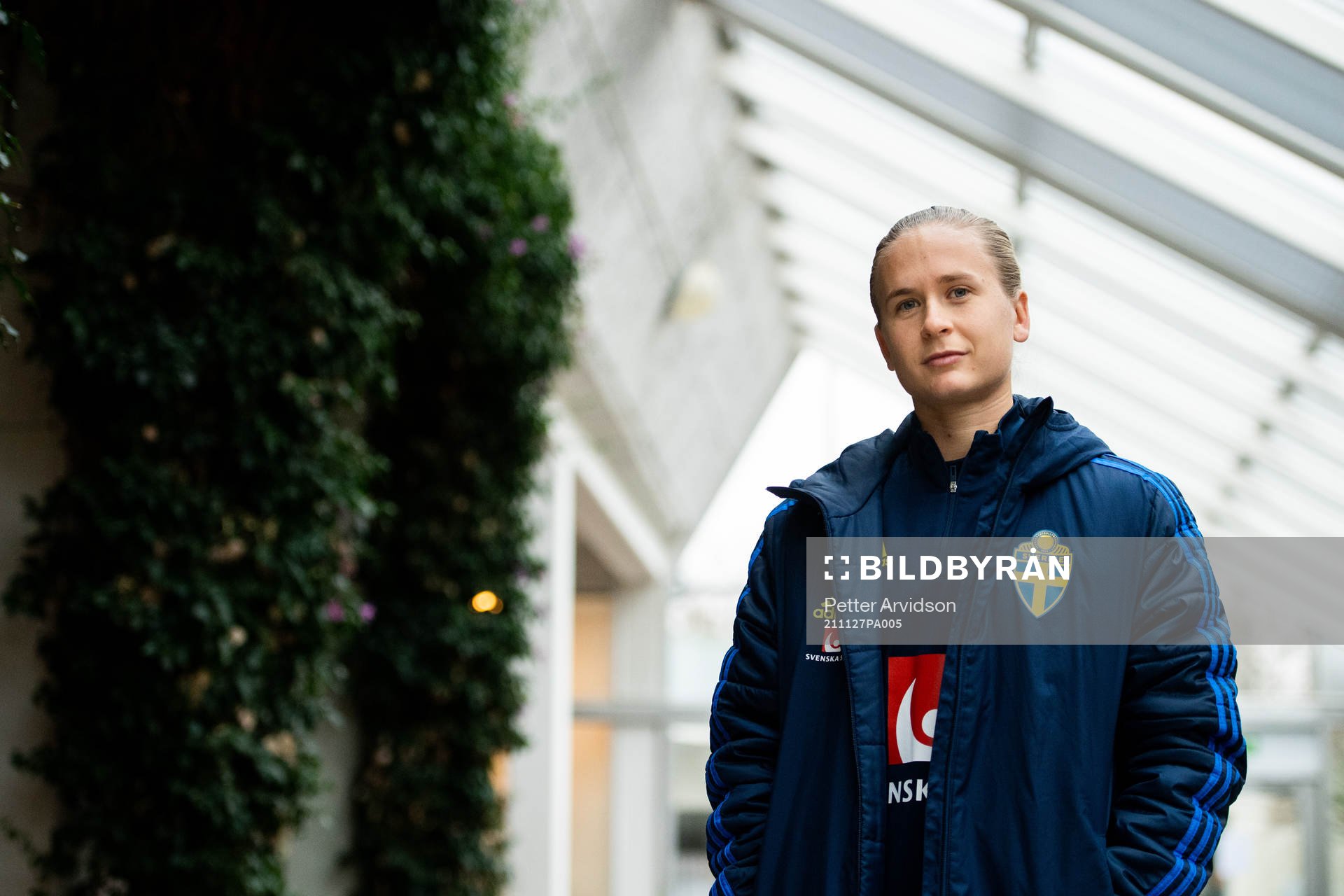 Filippa Curmark of the Swedish women's national football