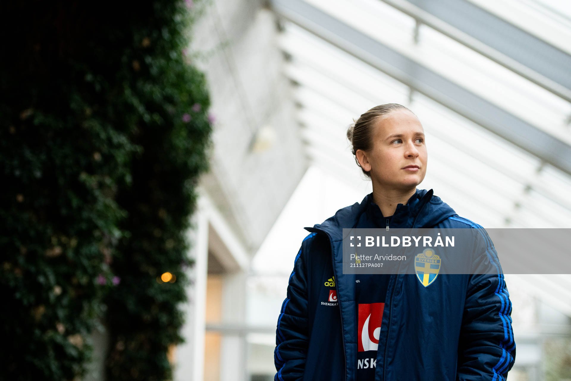 Filippa Curmark of the Swedish women's national football