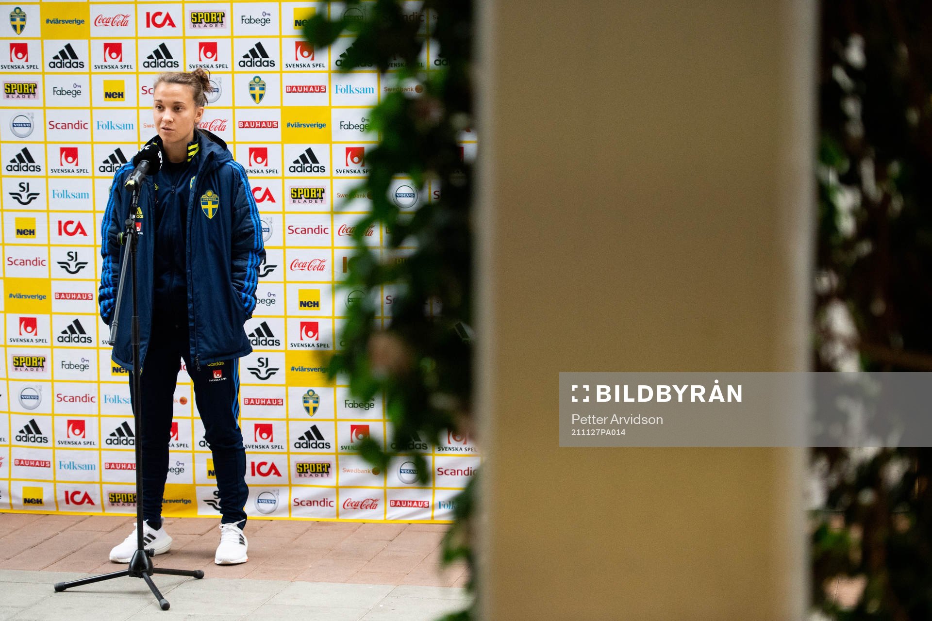 Julia Zigiotti Olme of the Swedish women's national