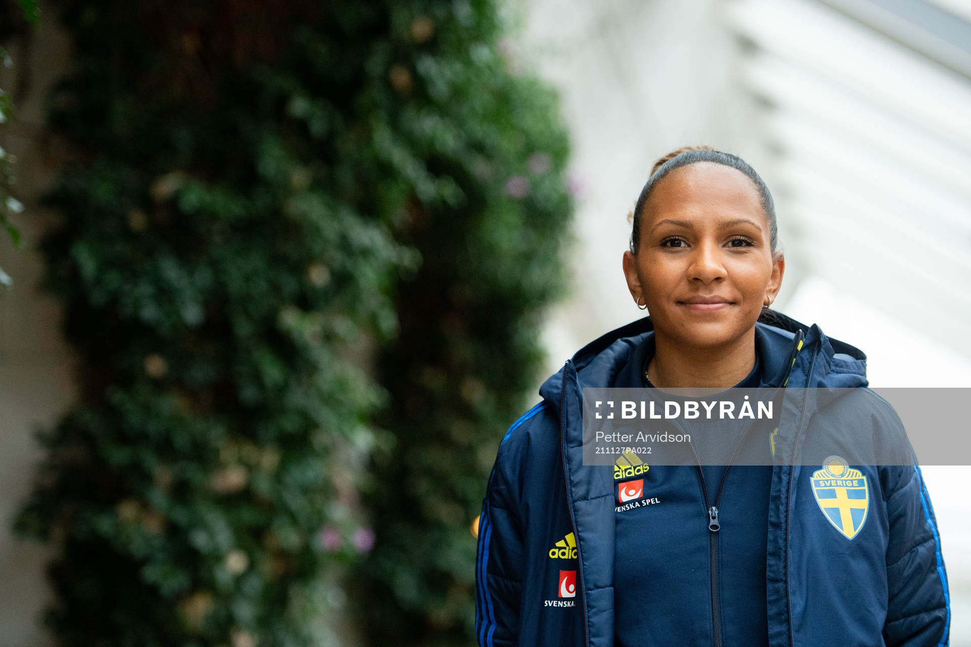 Madelen Janogy of the Swedish women's national football