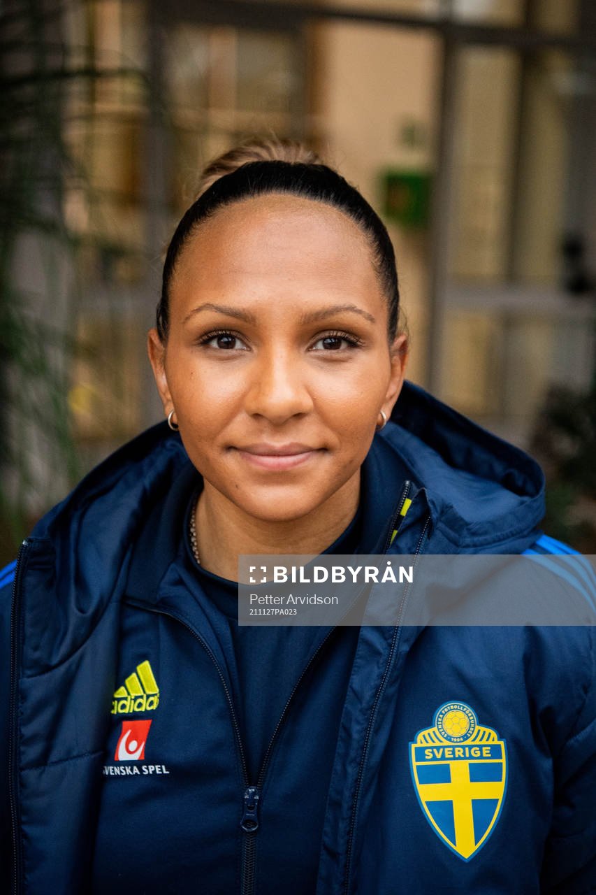 Madelen Janogy of the Swedish women's national football
