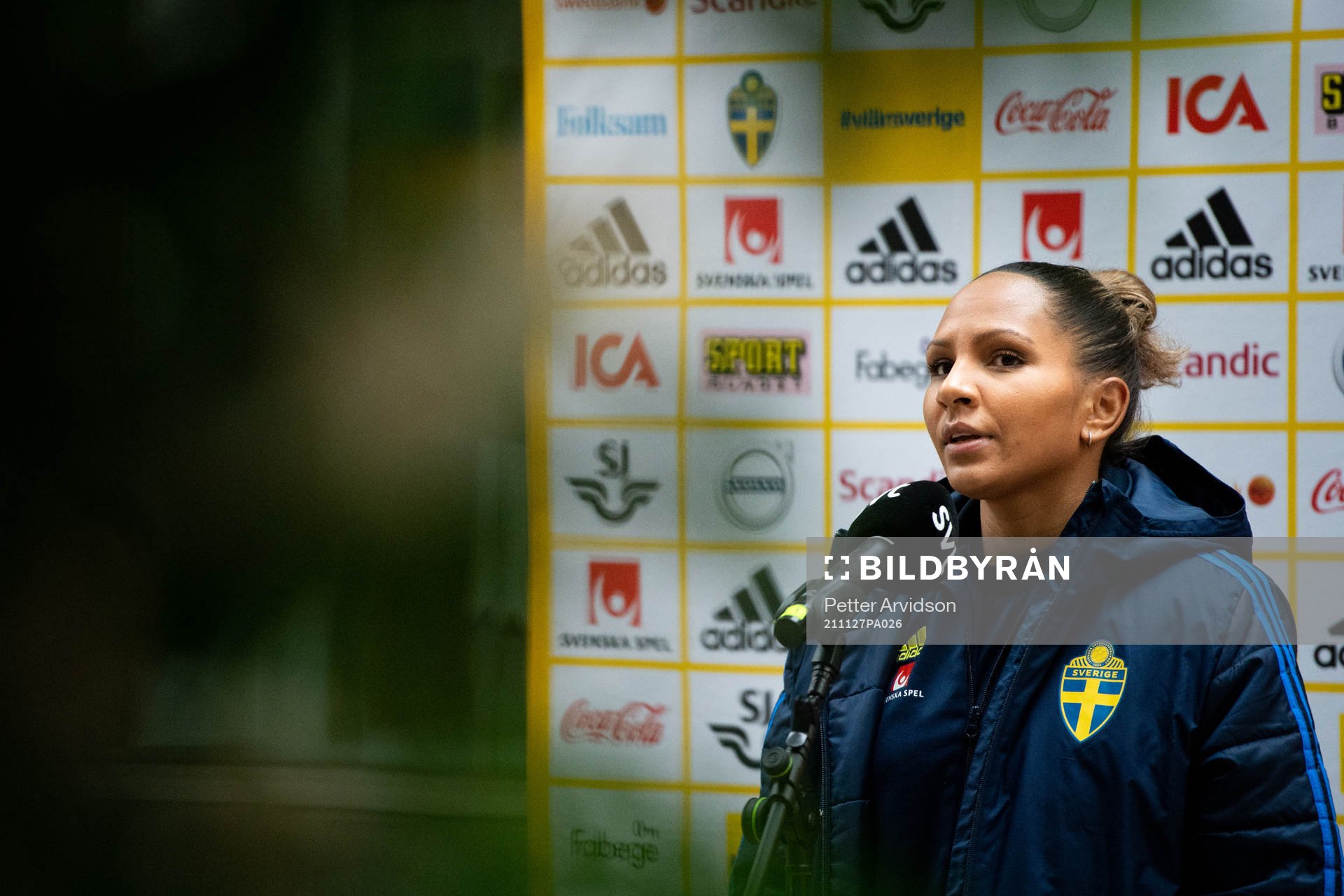 Madelen Janogy of the Swedish women's national football team