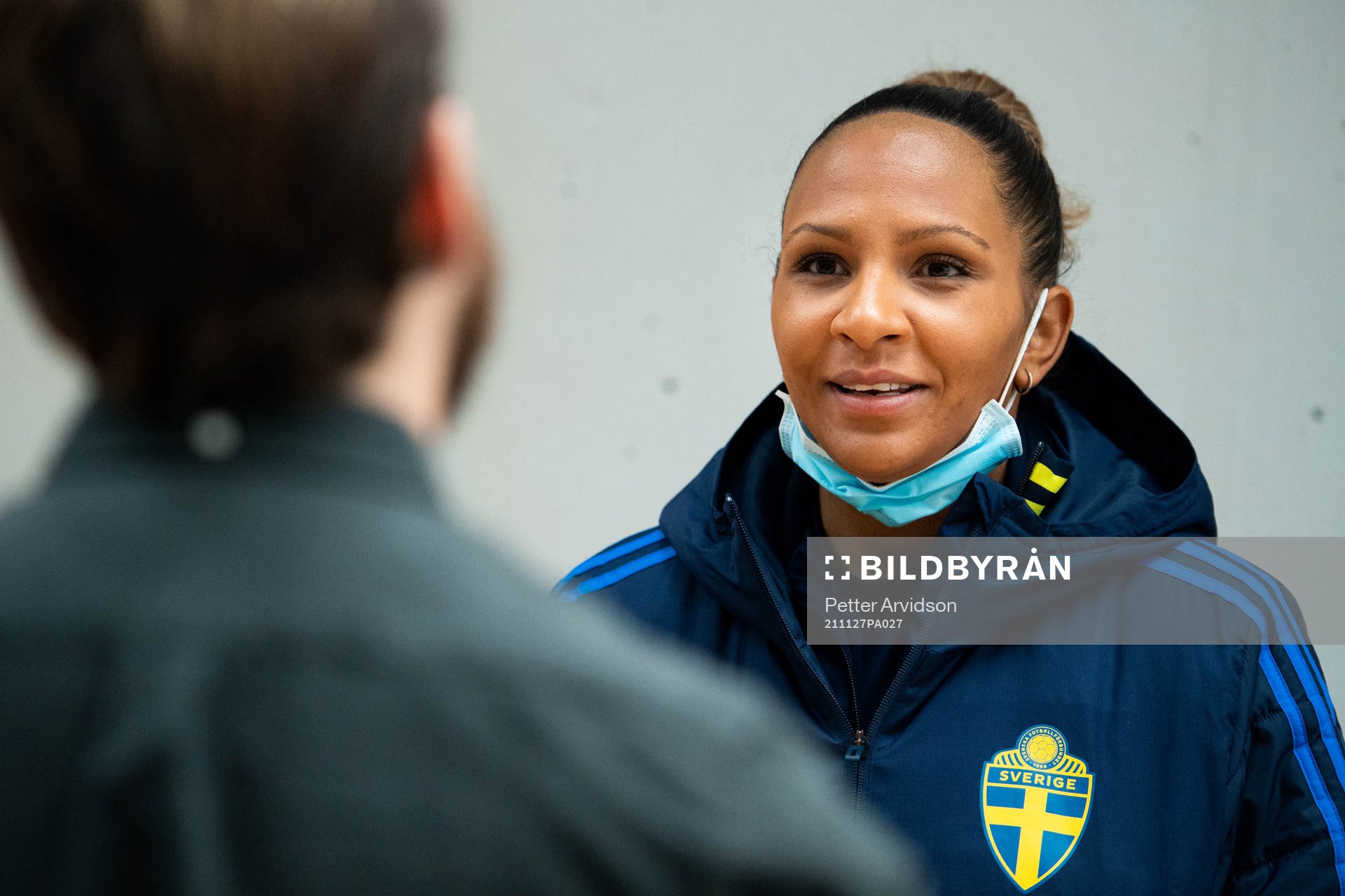 Madelen Janogy of the Swedish women's national football team
