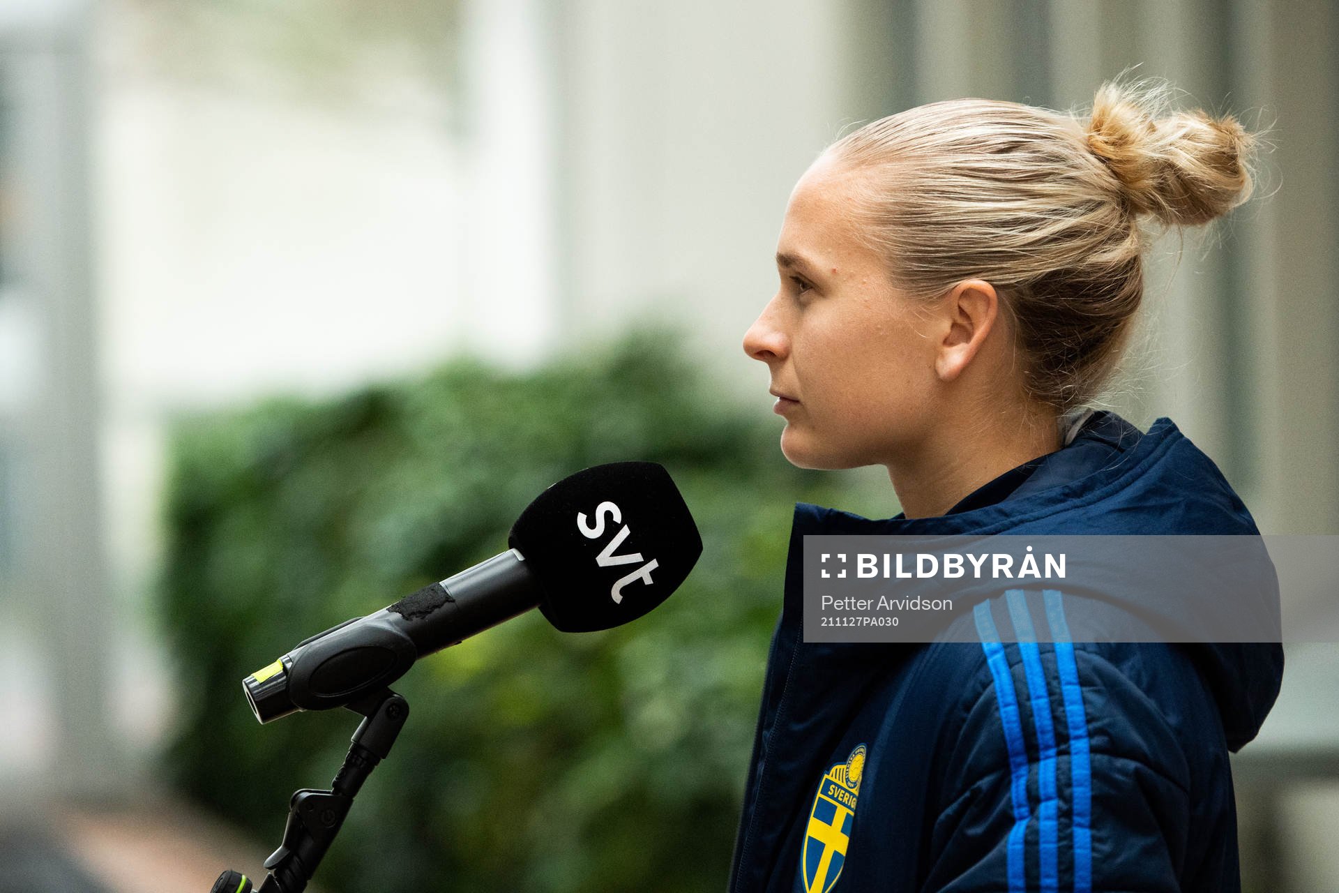 Filippa Curmark of the Swedish women's national football