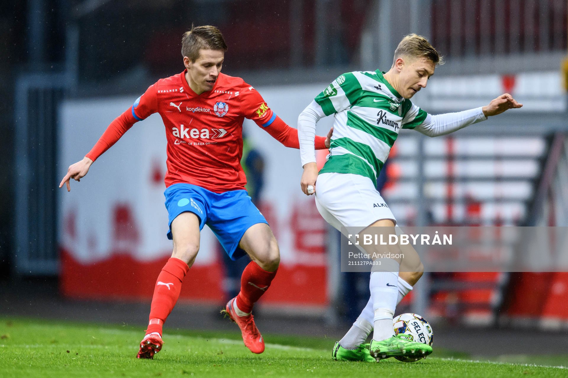 Helsingborgs Bödvar Bödvarsson och Västerås Simon