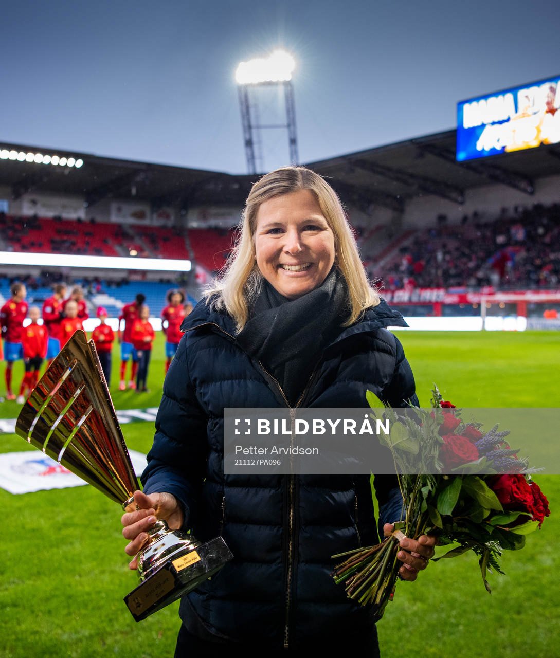 are inför fotbollsmatchen i Superettan mellan Helsingborg