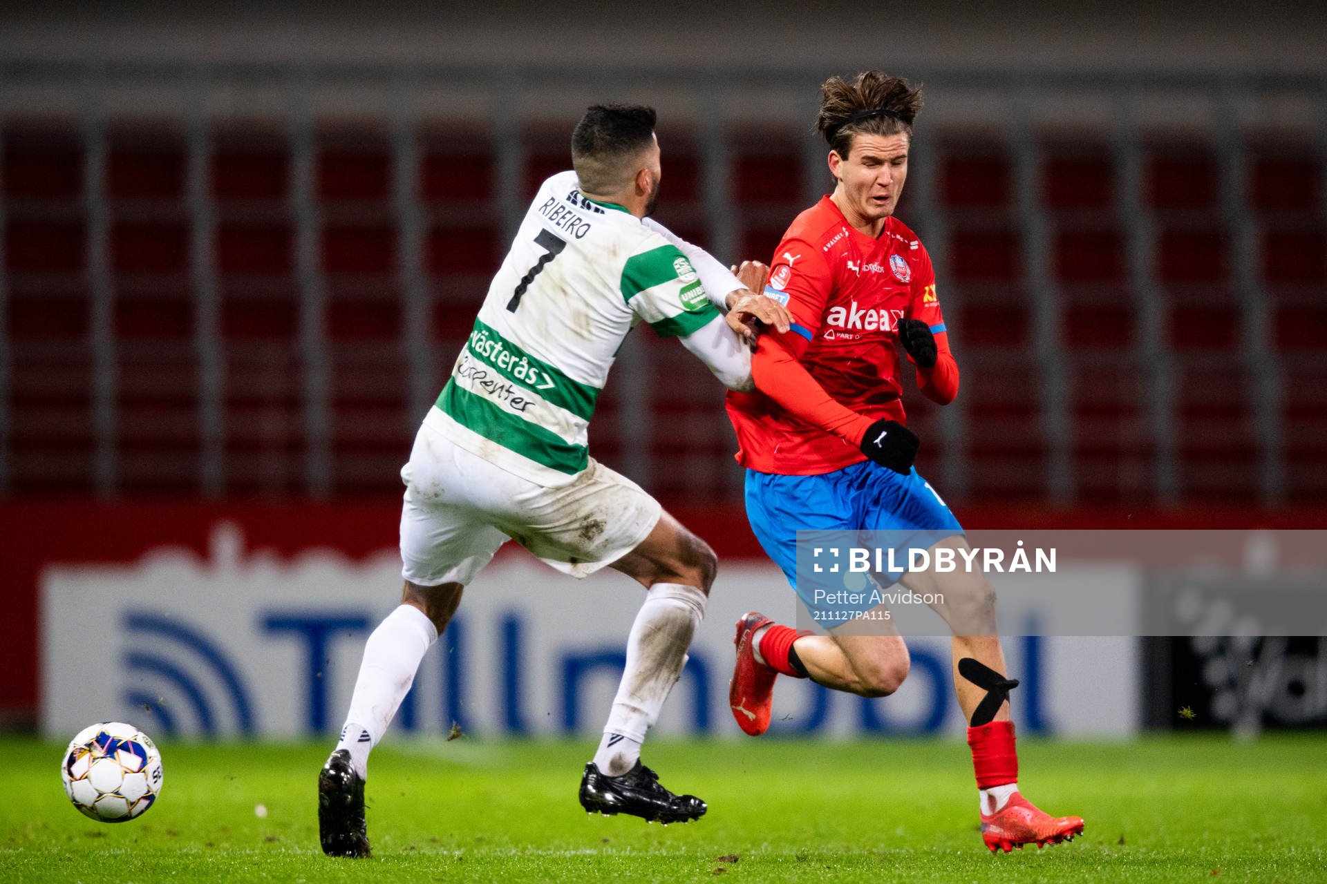 Västerås Pedro Ribeiro och Helsingborgs Wilhelm Loeper