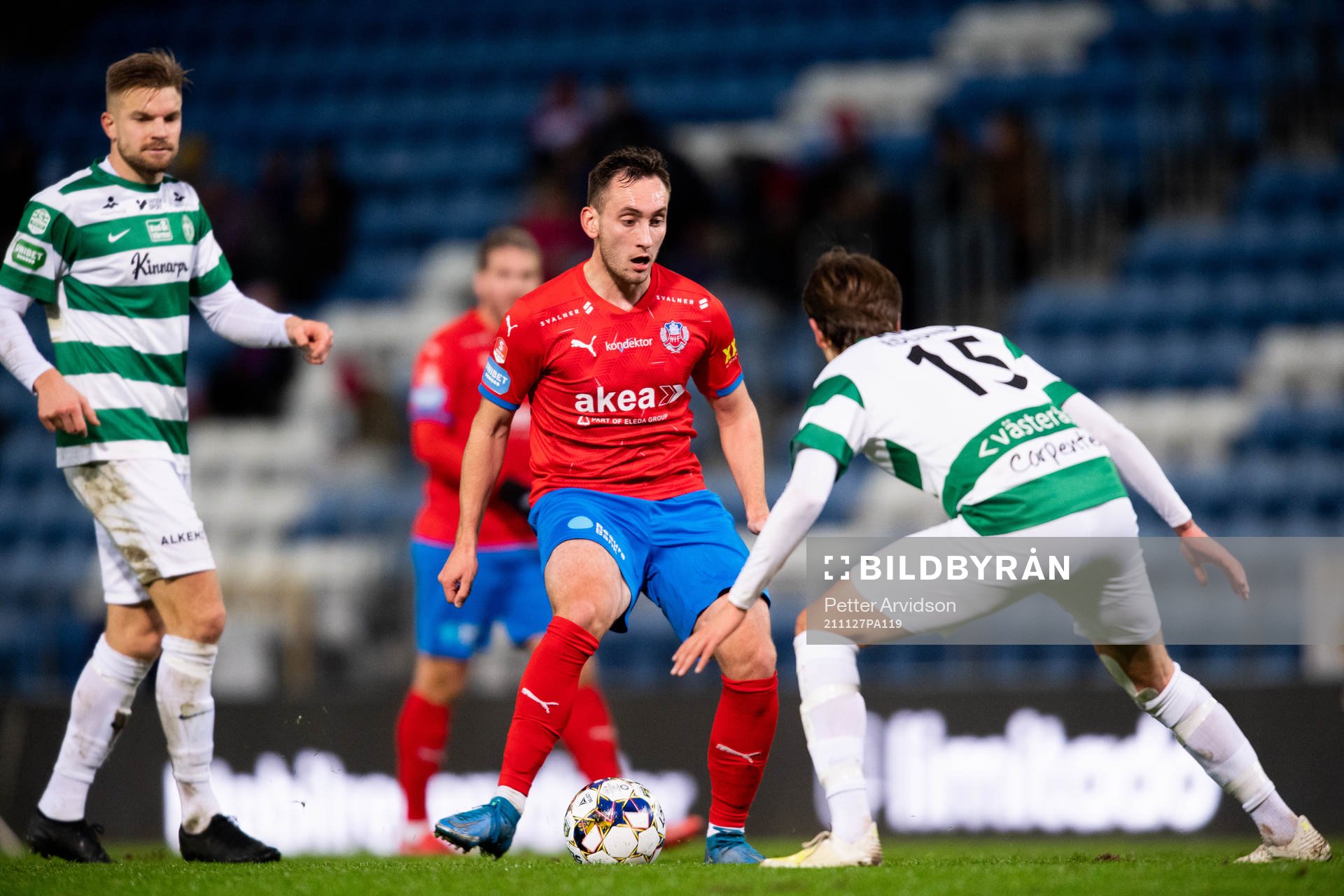 Helsingborgs Vladislav Kreida och Västerås Olle Edlund