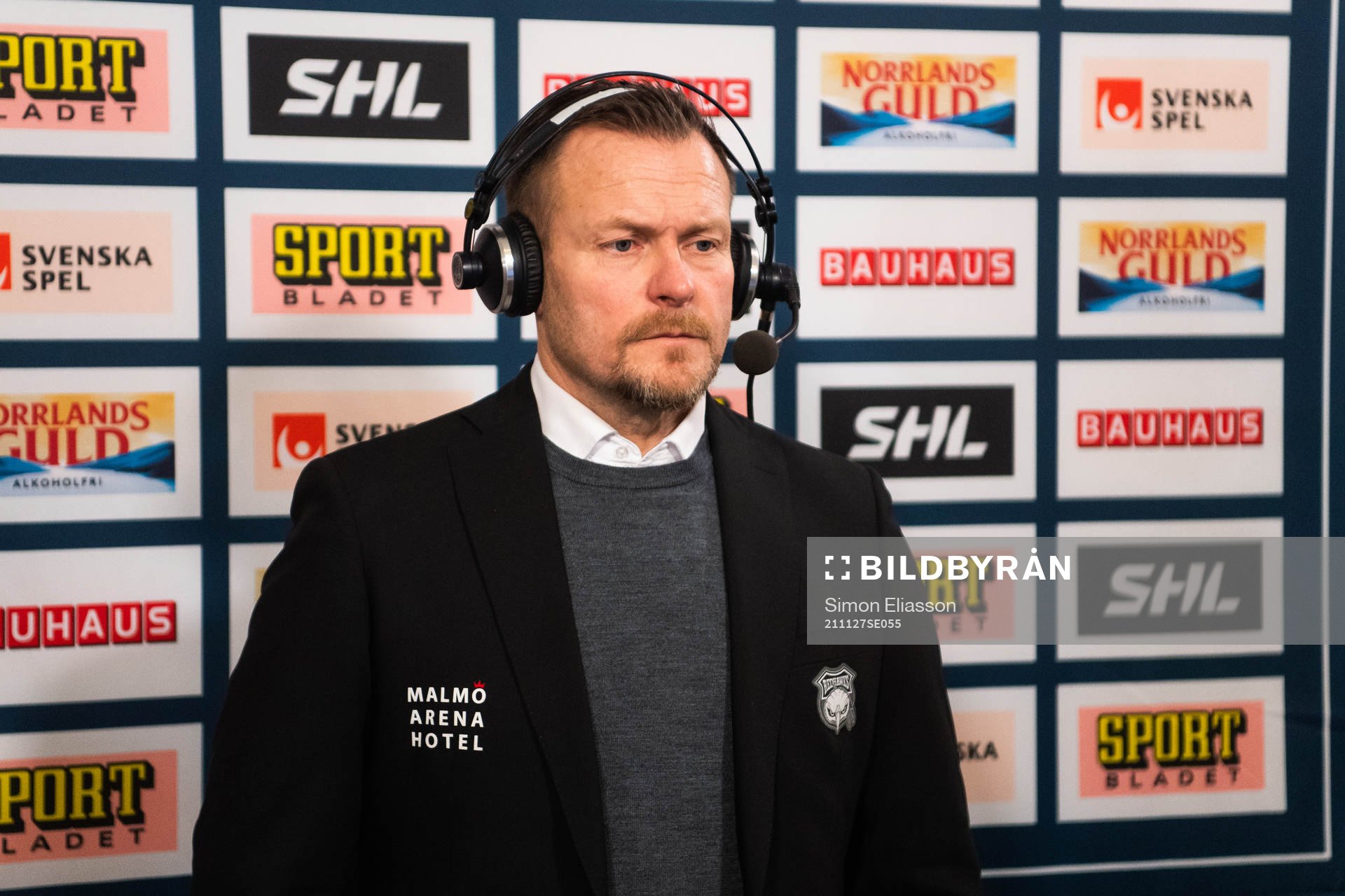 Malmö Redhawks tränare Joakim Fagervall