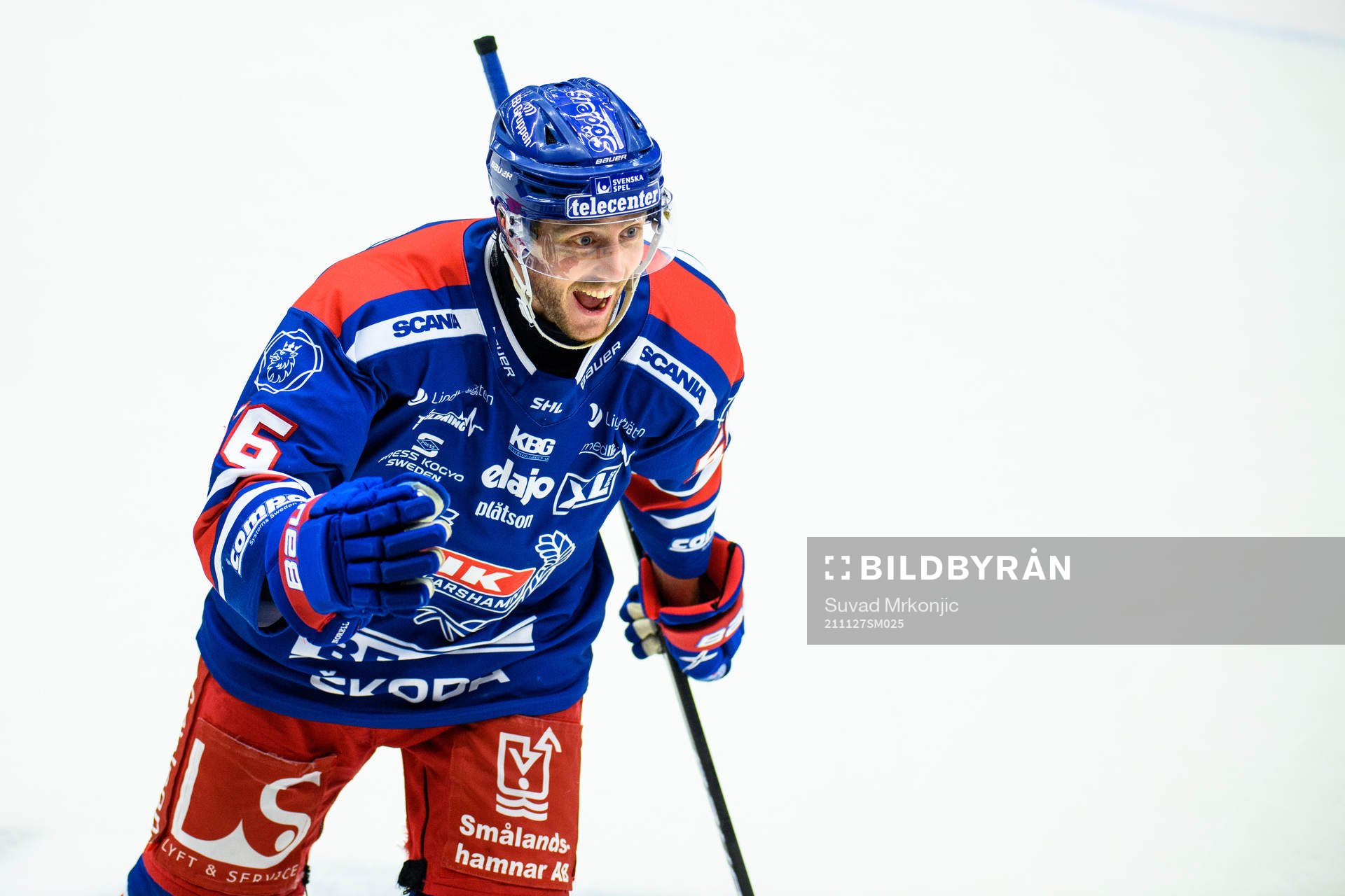 Oskarshamns Robin Norell jublar