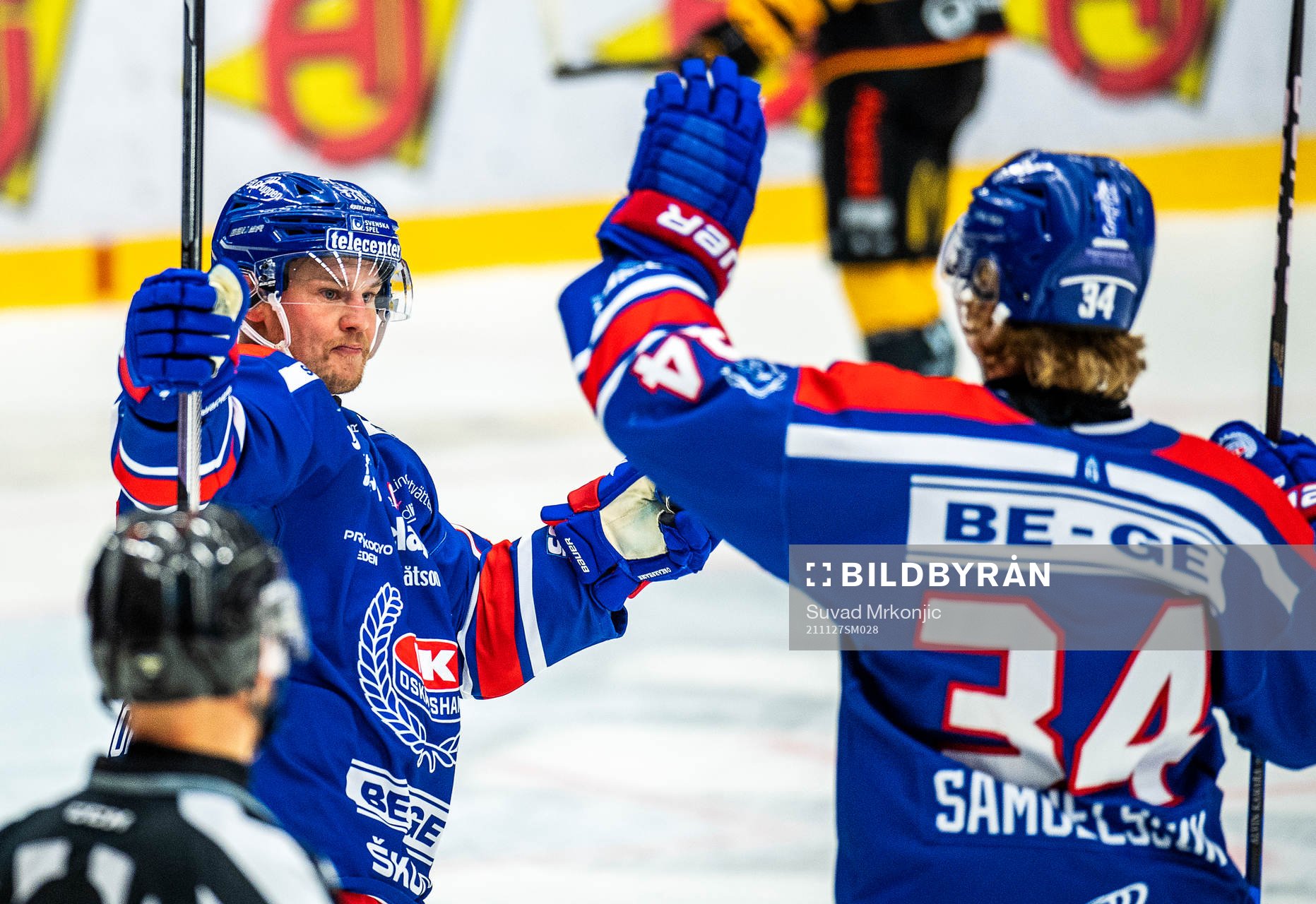 Oskarshamns Jonas Engström jublar