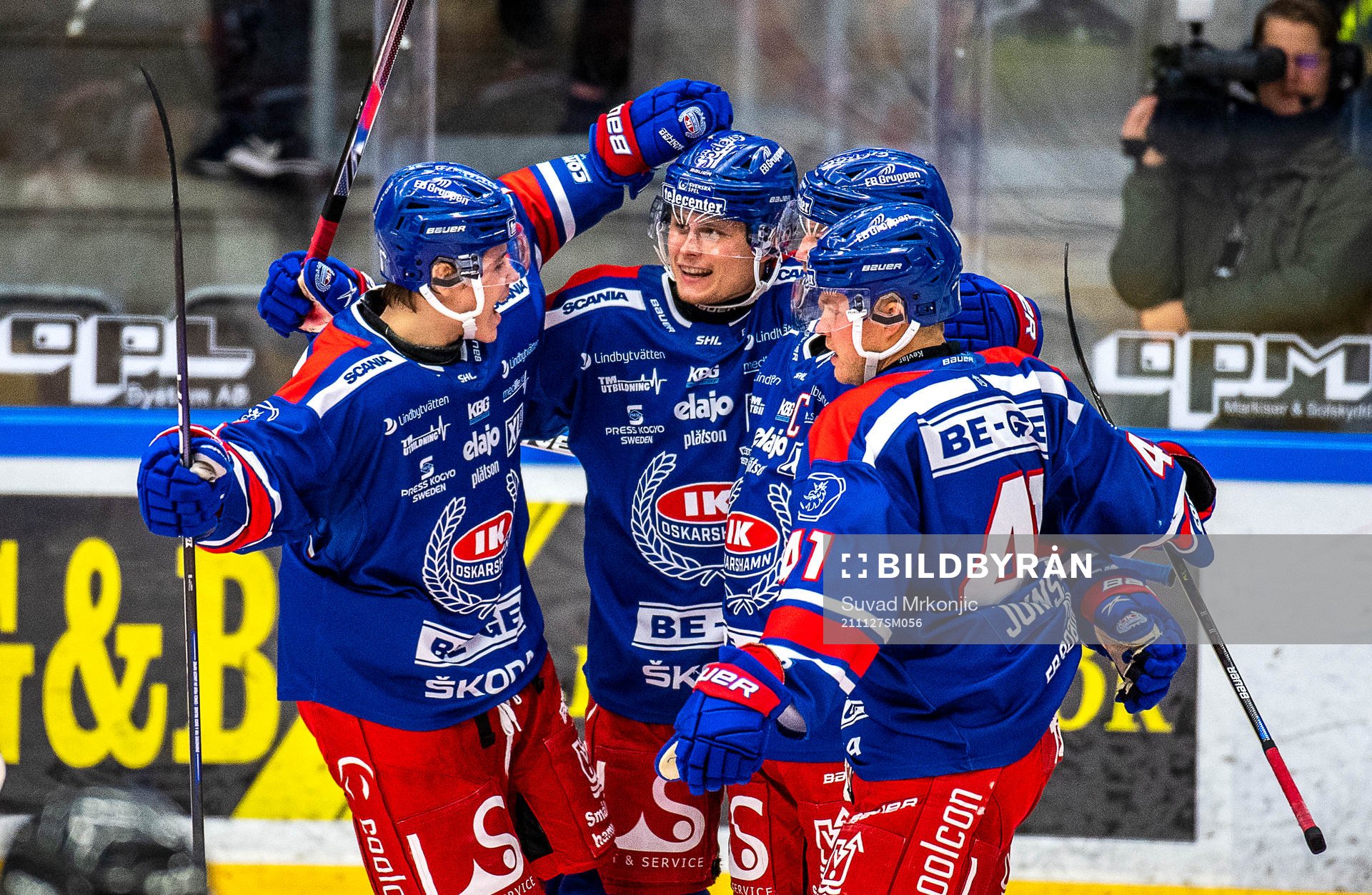 Oskarshamns Jonas Engström jublar