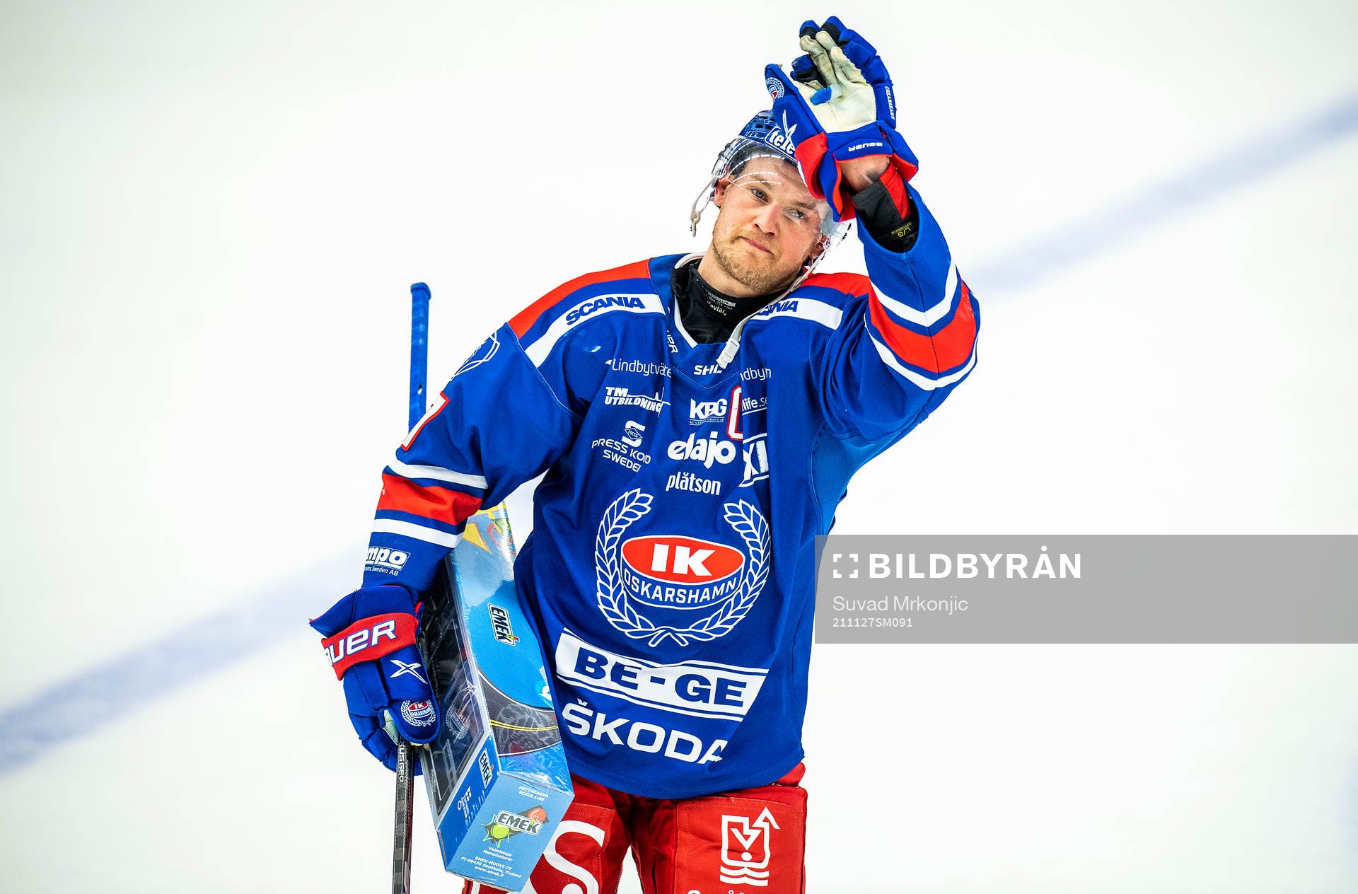Oskarshamns Jonas Engström jublar