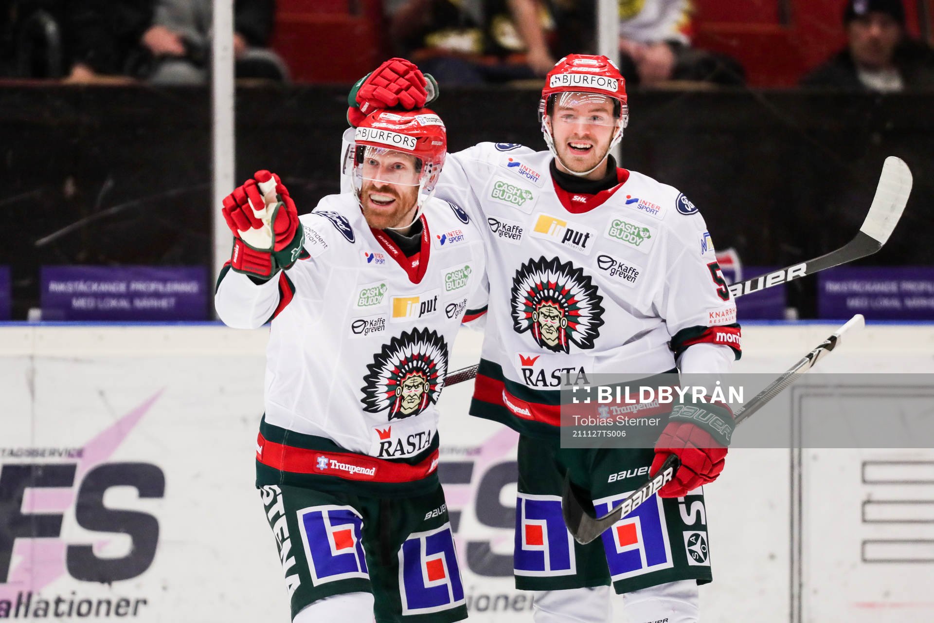 Frölundas Jens Olsson jublar