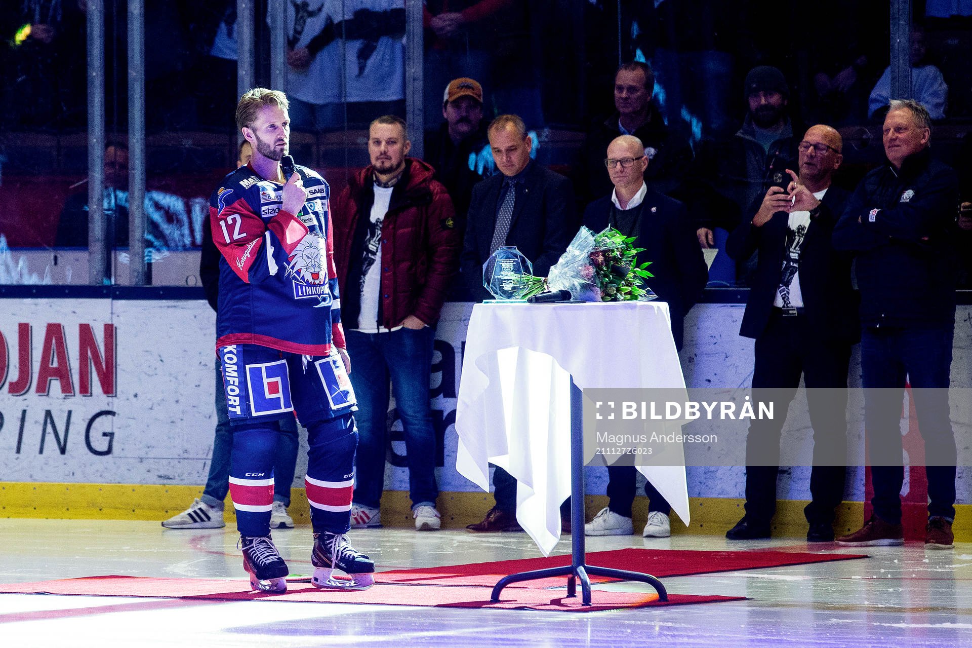 Linköpings Sebastian Karlsson hyllas