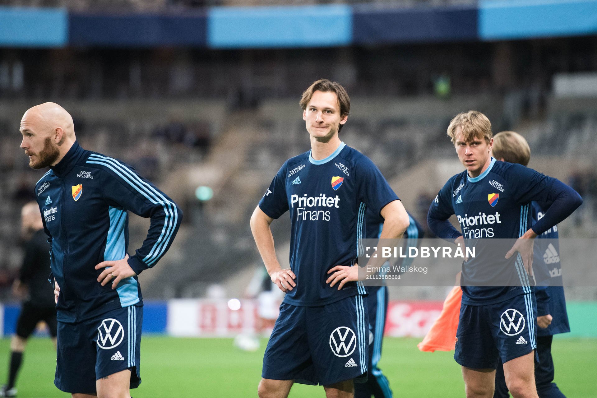 Djurgårdens Magnus Eriksson, Hjalmar Ekdal och Elliot Käck