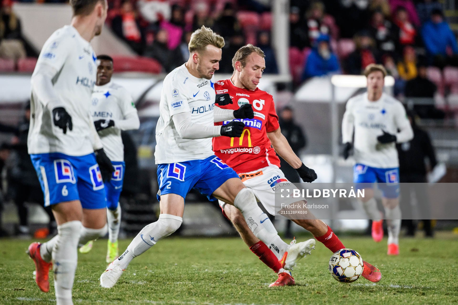 IFK Norrköpings Henrik Castegren och Degerfors Villiam
