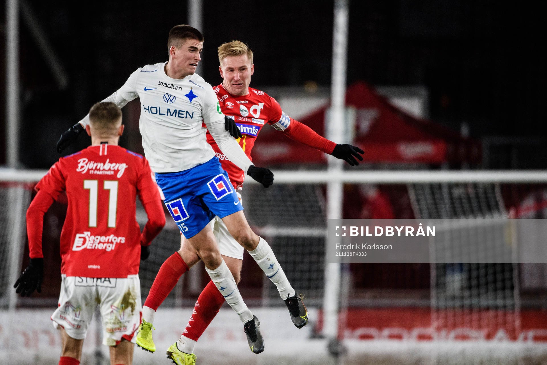 IFK Norrköpings Carl Björk och Degerfors Oliver Ekroth
