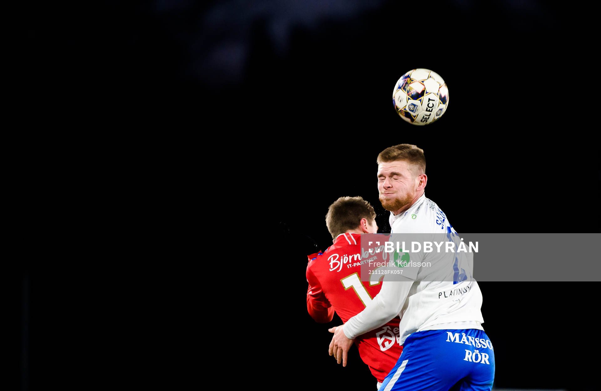 Degerfors Erik Lindell och IFK Norrköpings Dino Salihovic