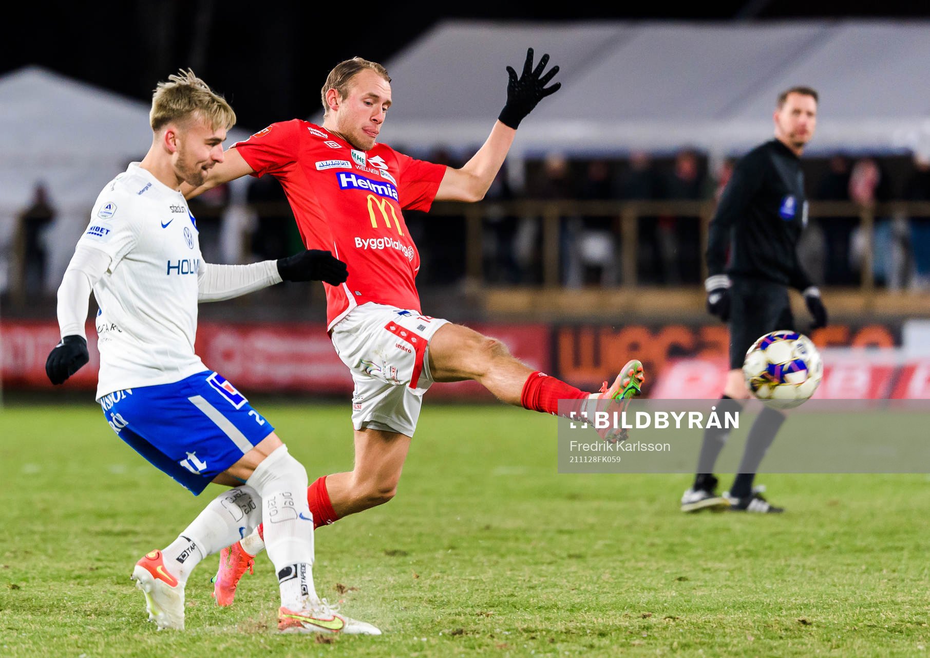 IFK Norrköpings Henrik Castegren och Degerfors Villiam