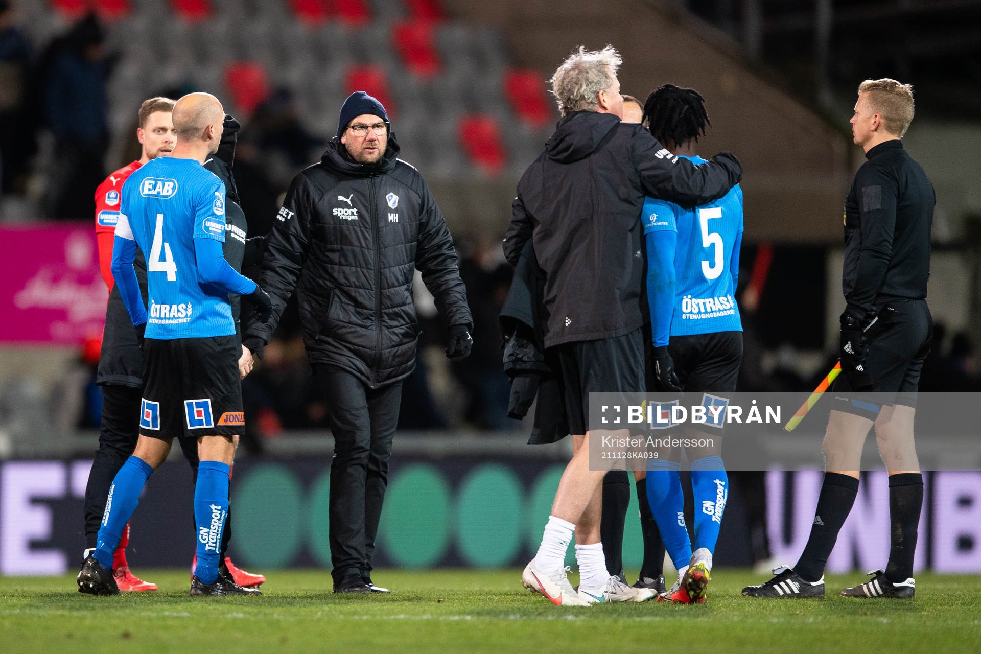 Halmstads manager Magnus Haglund