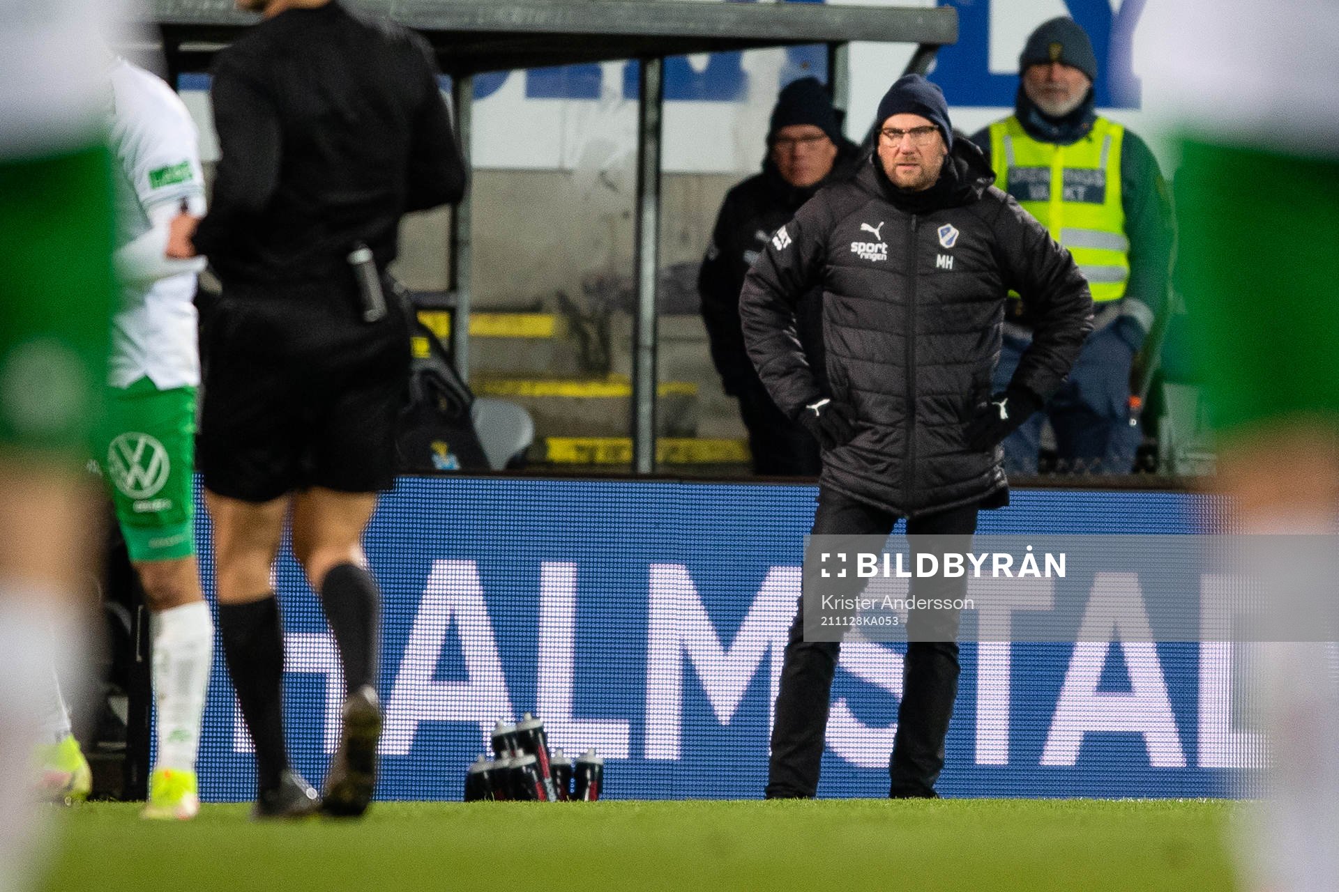 Halmstads manager Magnus Haglund