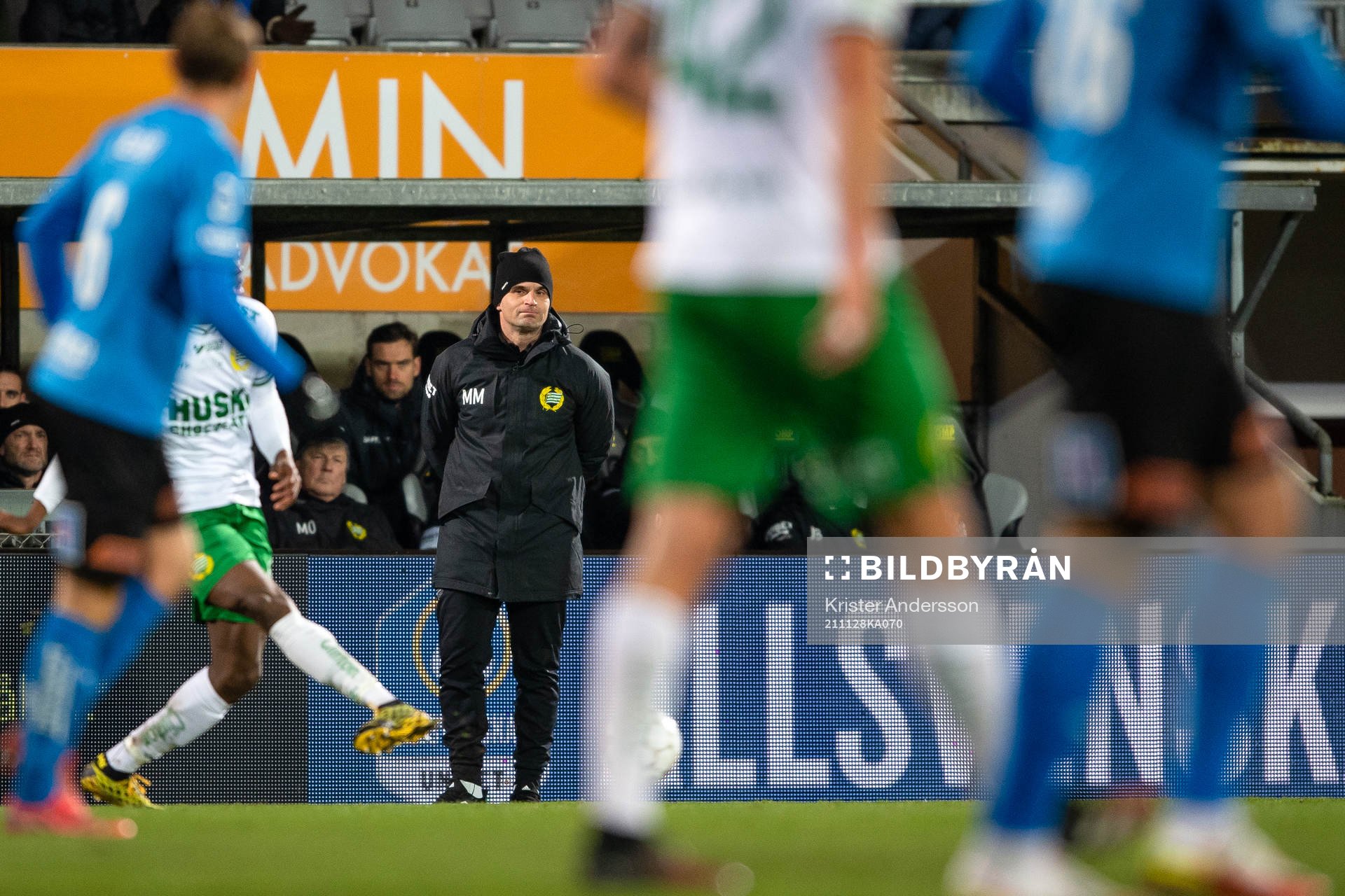 Hammarbys tränare Milos Milojevic