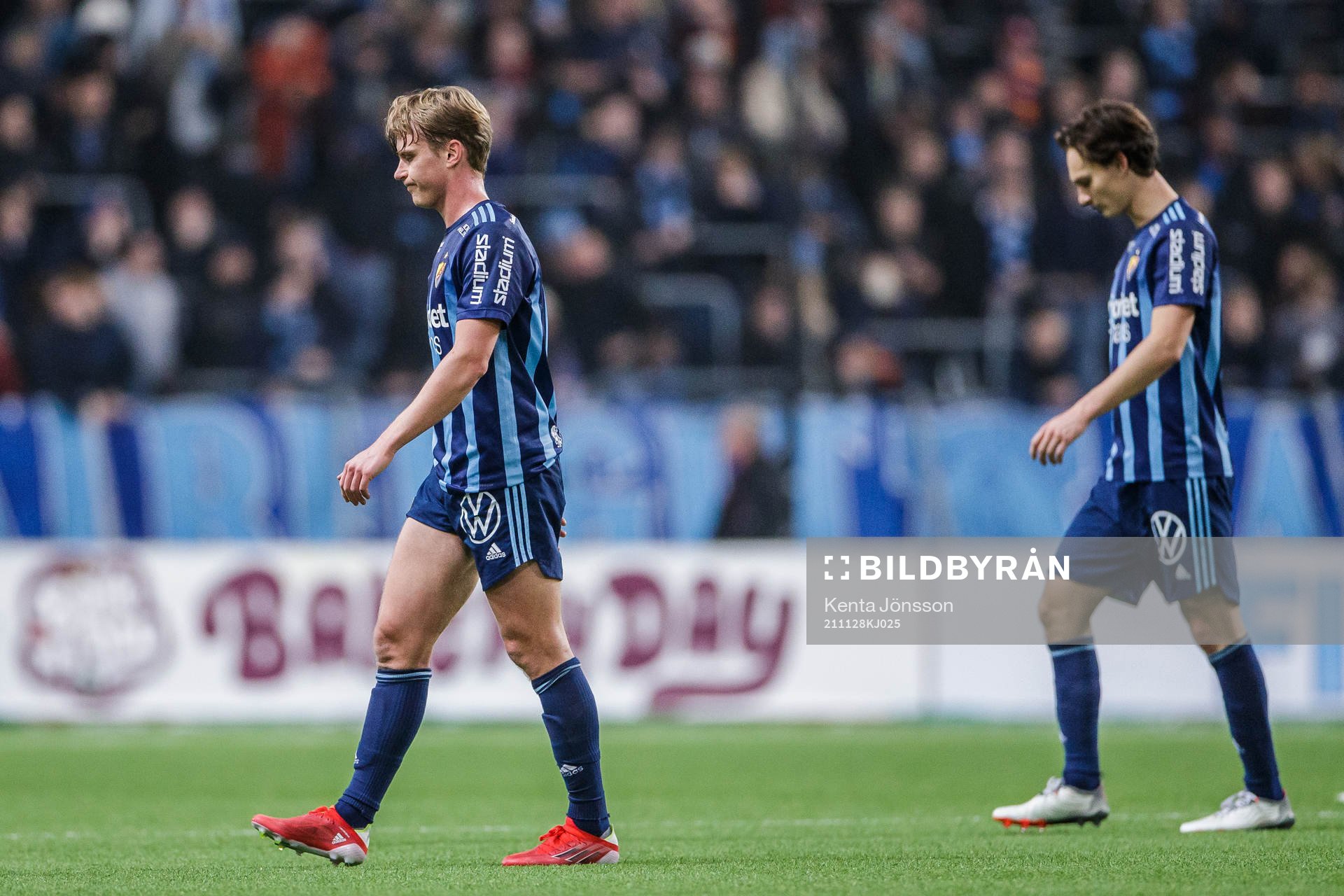 Djurgårdens Hampus Finndell deppar