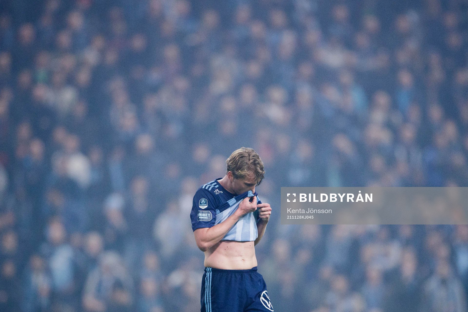 Djurgårdens Rasmus Schüller deppar