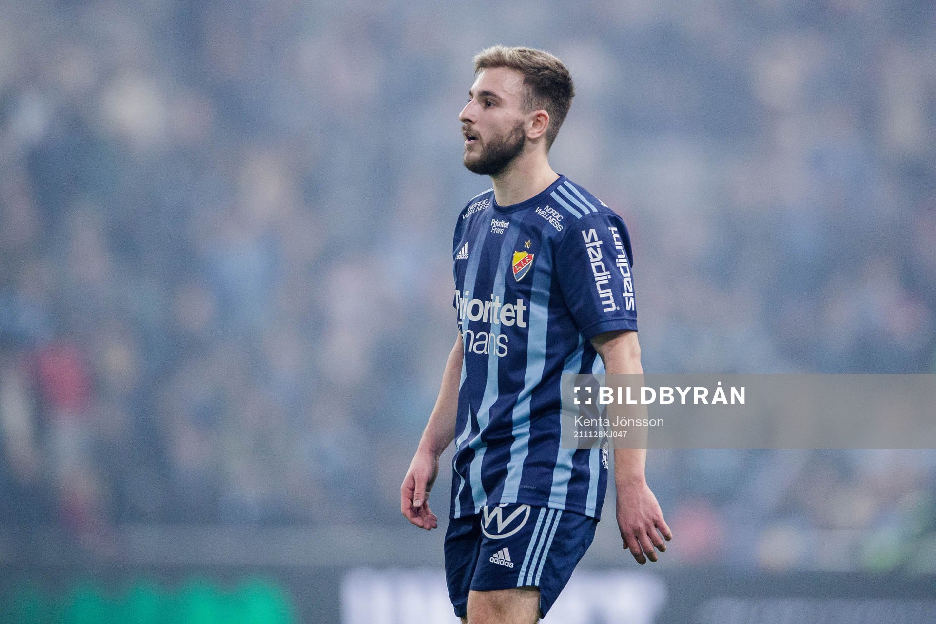 Djurgårdens Albion Ademi deppar