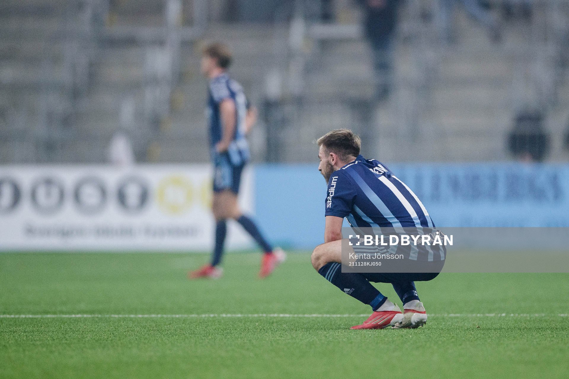 Djurgårdens Albion Ademi deppar