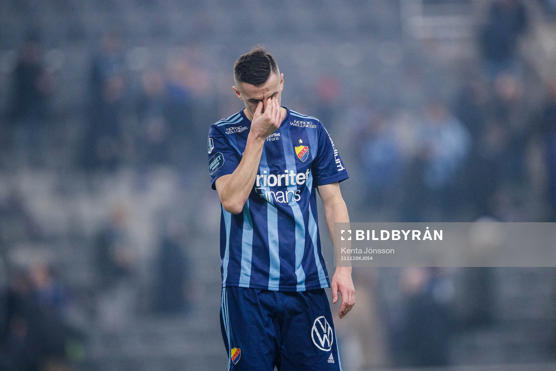 Djurgårdens Haris Radetinac deppar