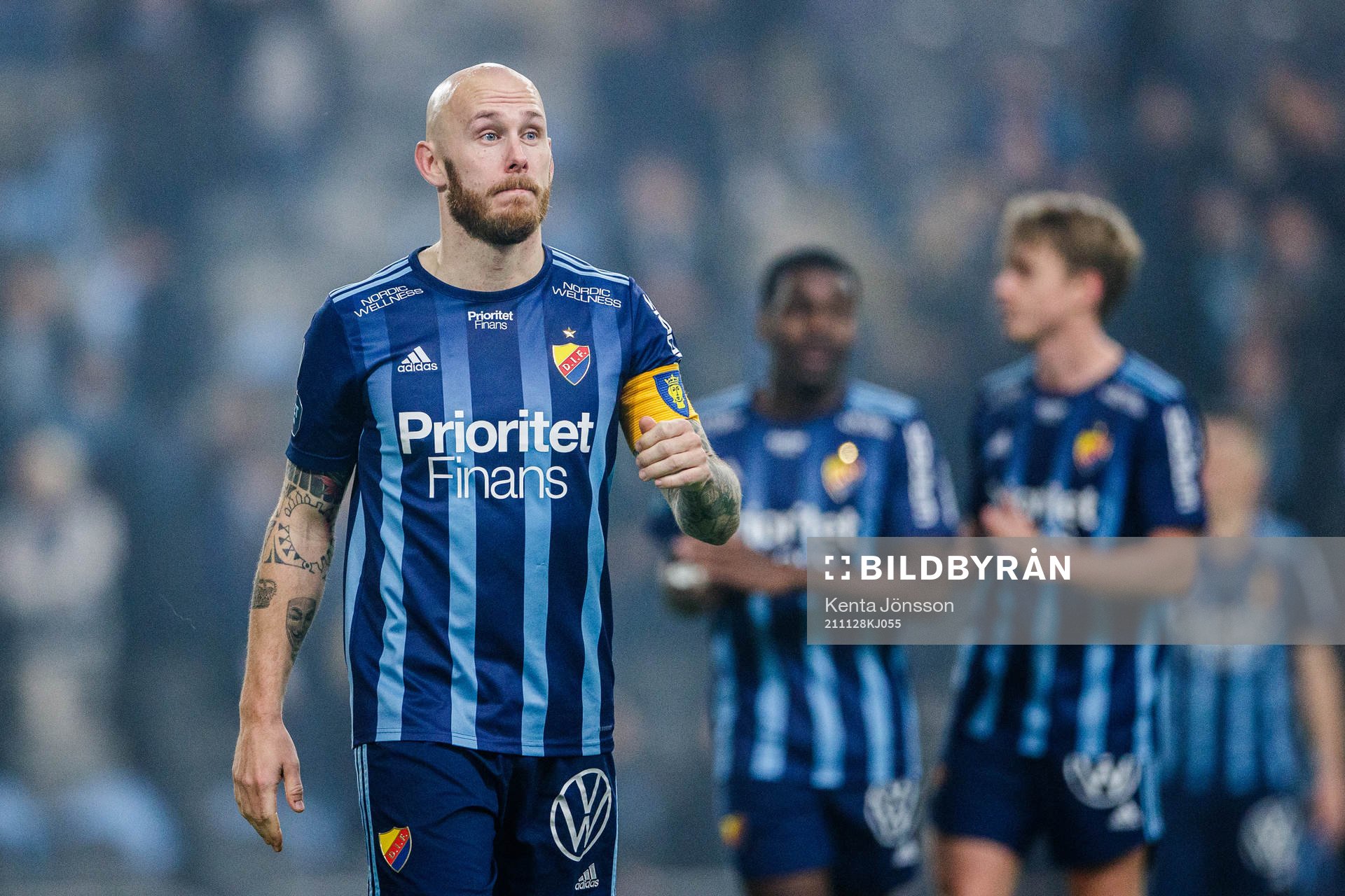 Djurgårdens Magnus Eriksson deppar