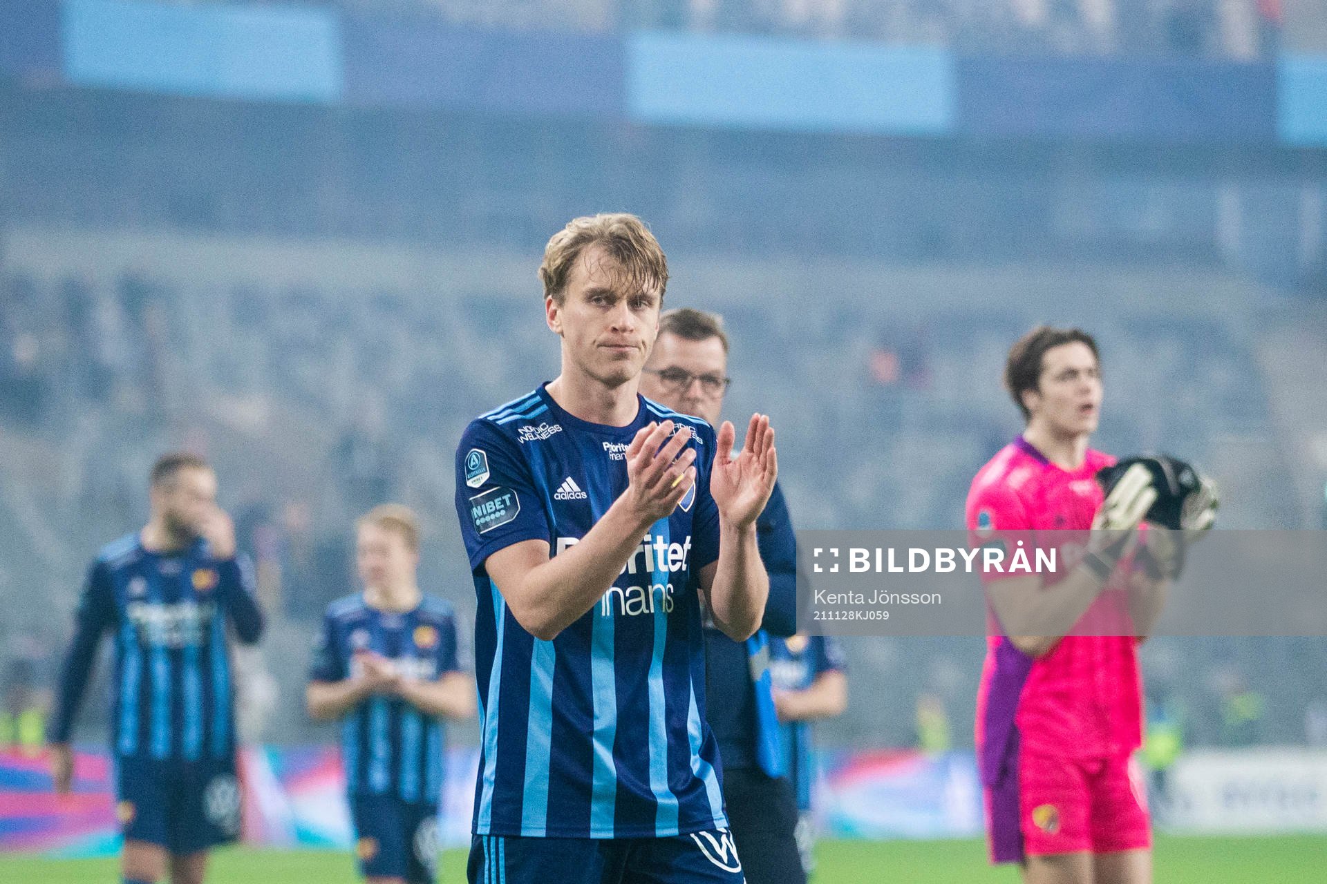 Djurgårdens spelare deppar