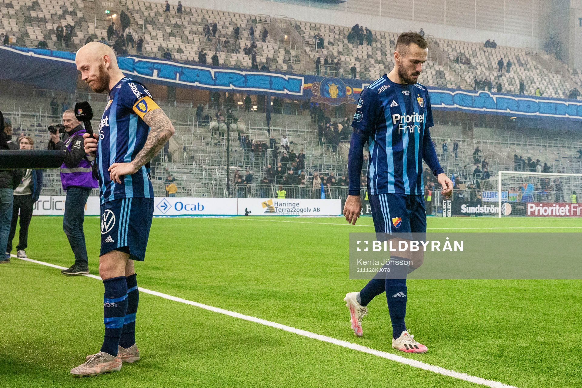 Djurgårdens Emir Kujovic deppar
