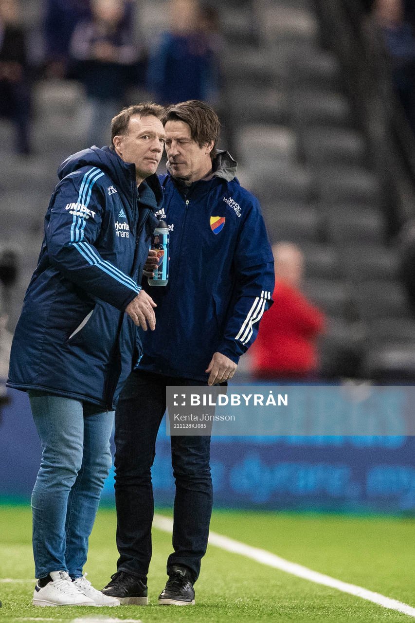 Djurgårdens Djurgårdens tränare Kim Bergstrand och