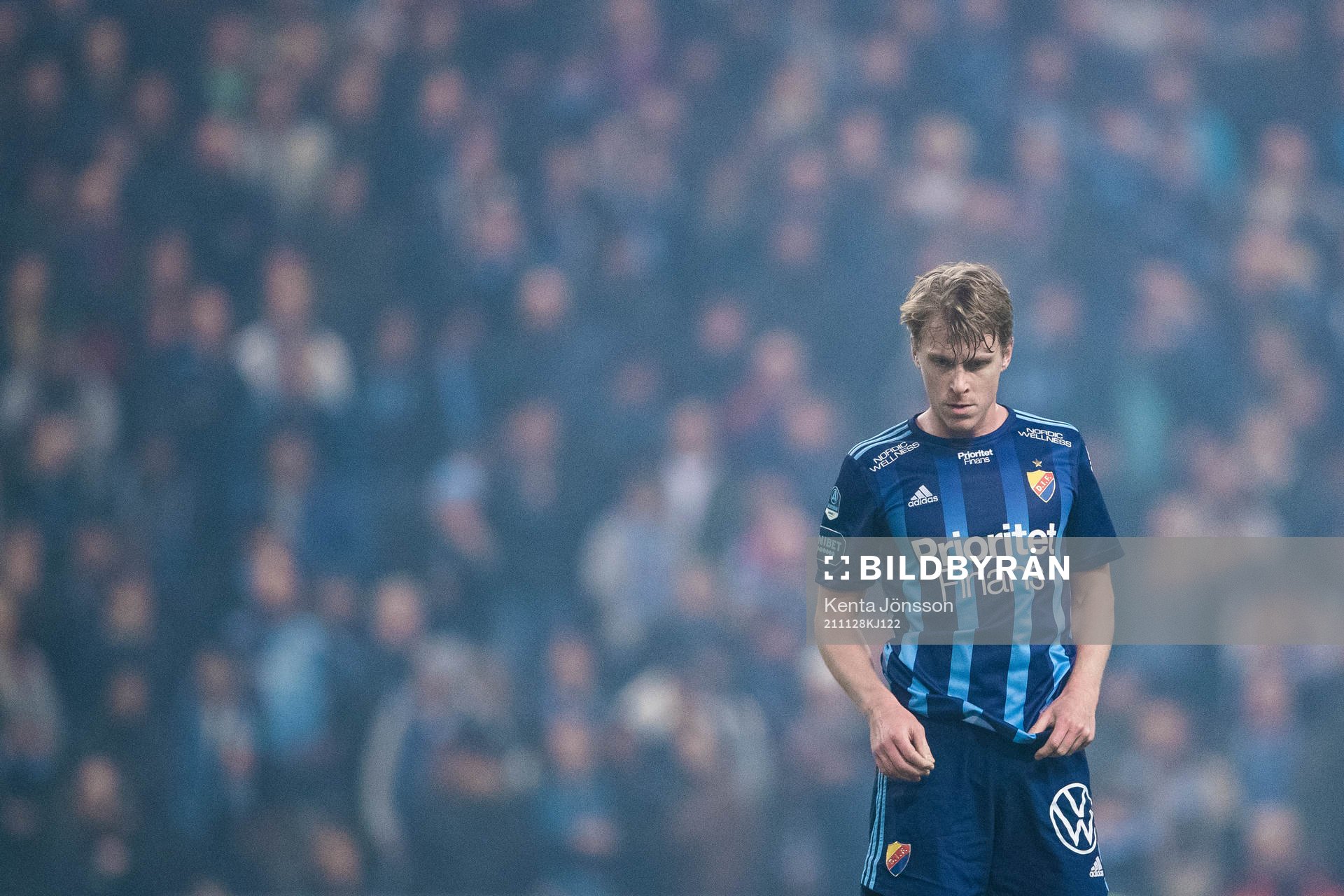 Djurgårdens Rasmus Schüller deppar